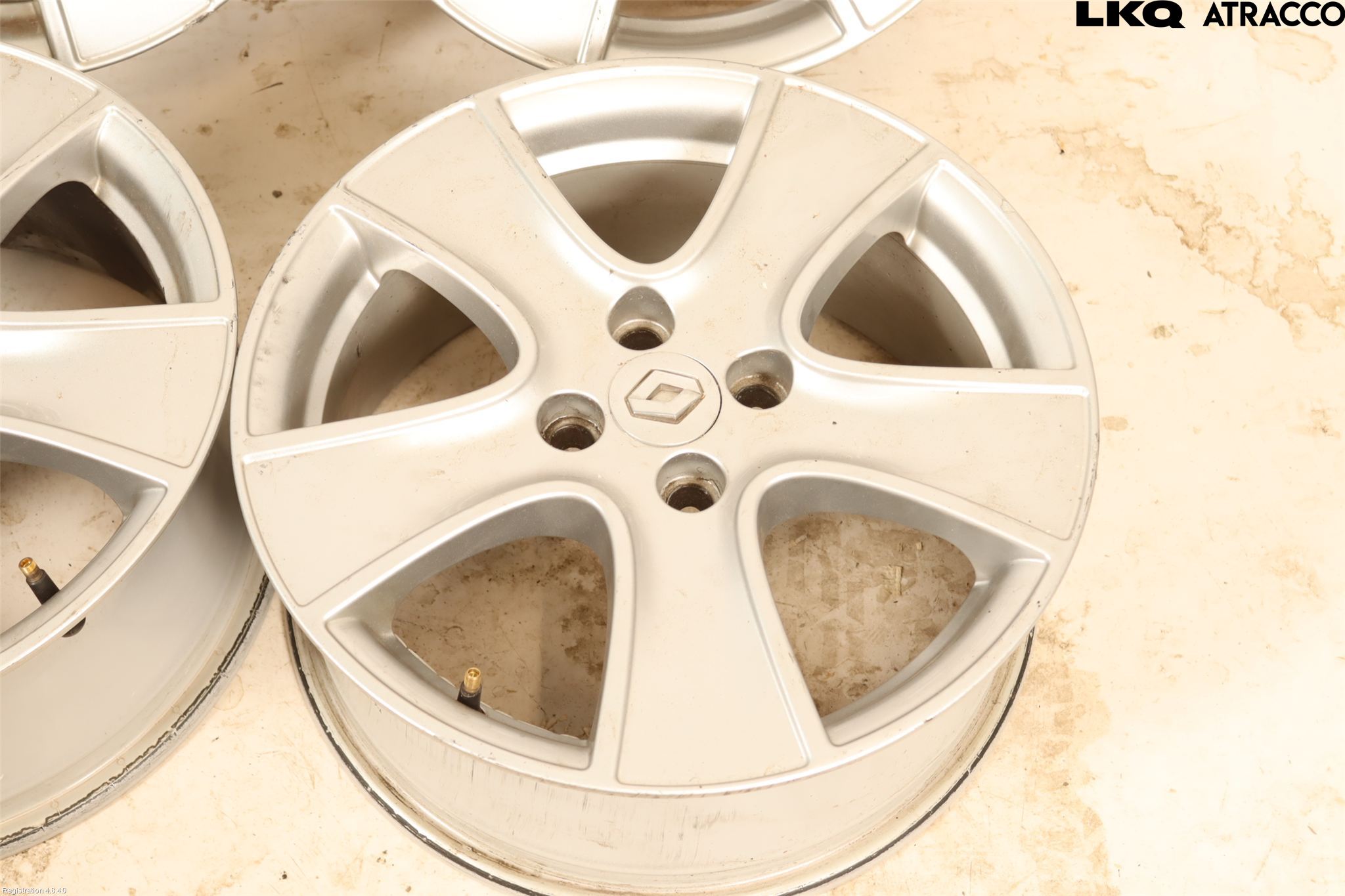Renault CLIO IV 12-16 Felg Aluminium Sett 4Stk