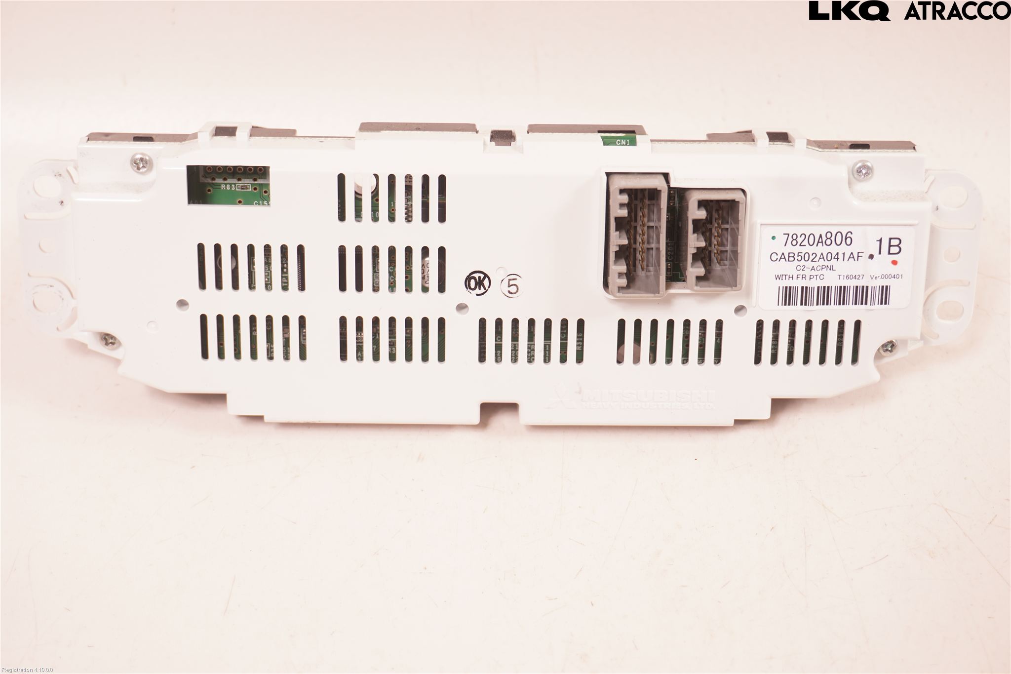 Mitsubishi ASX 10-22 Varme Ac Betjening-Display