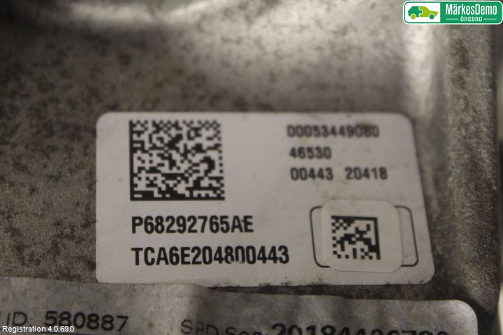 Jeep COMPASS Gearkasse Fordelingskasse