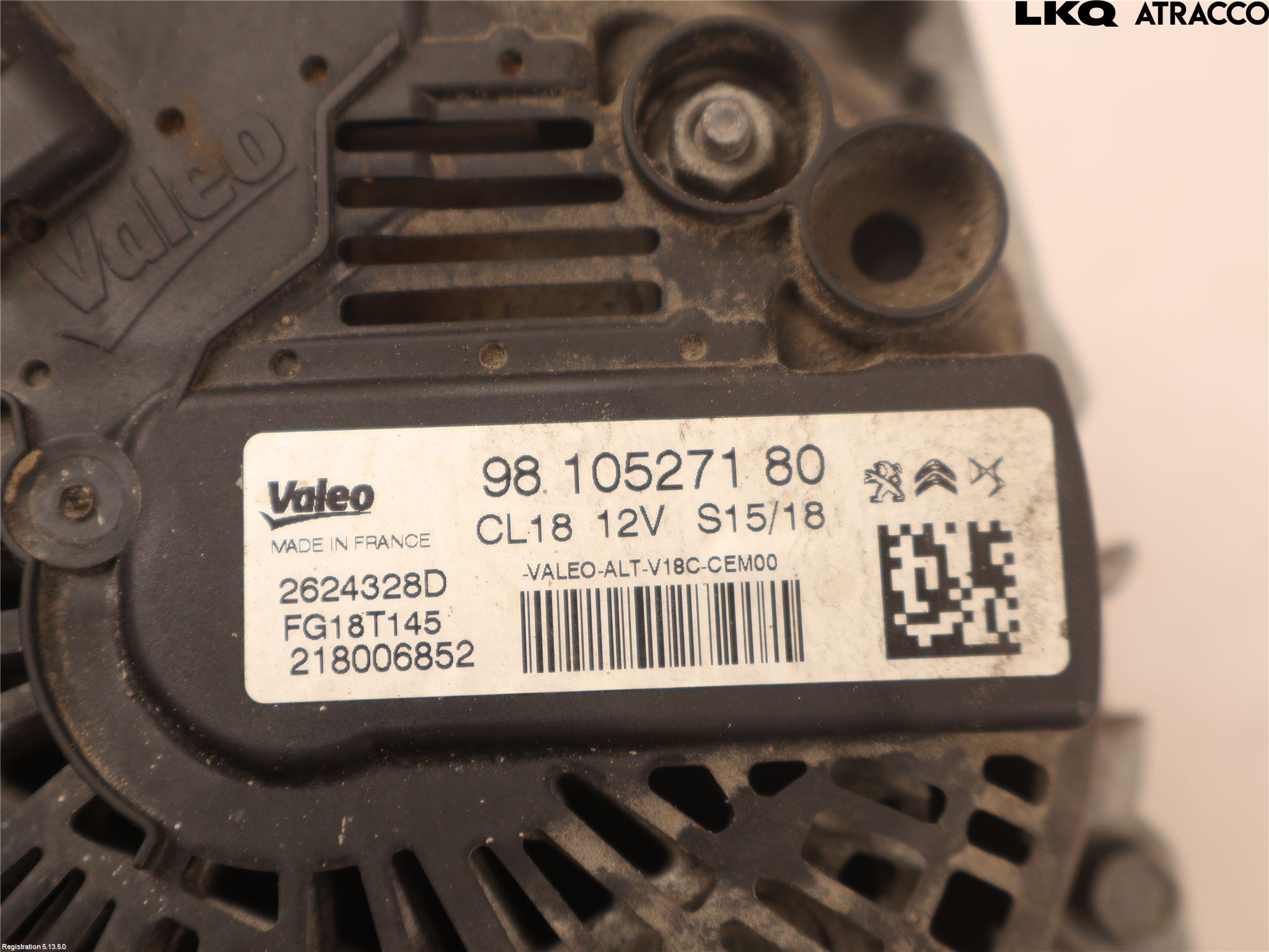 Citroen BERLINGO 08-18 Dynamo