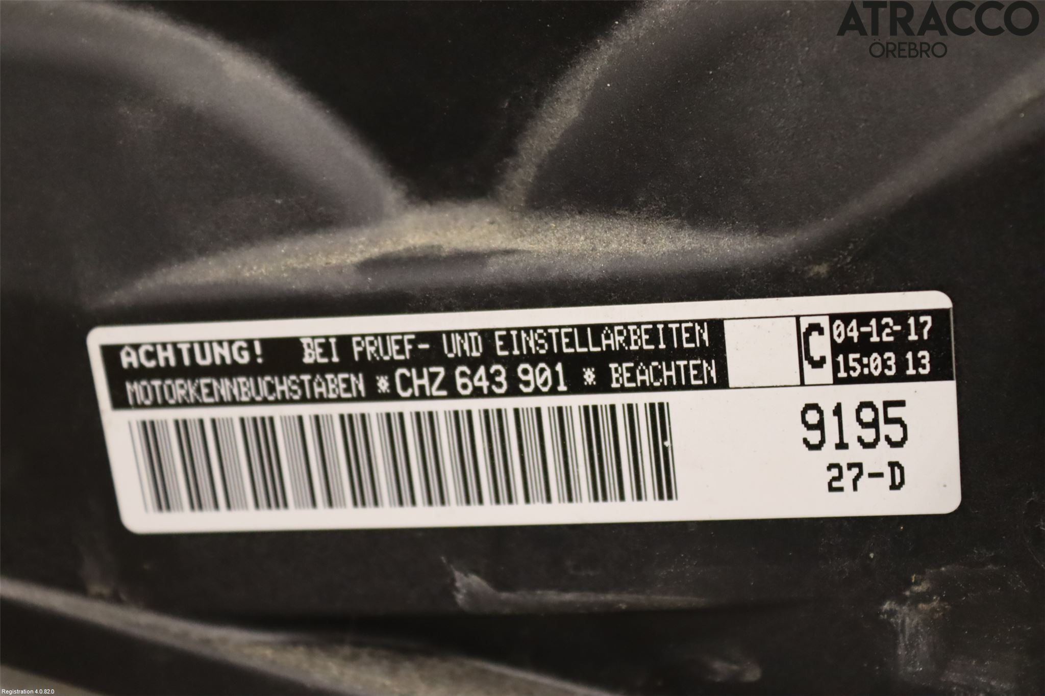 Volkswagen VW GOLF / E-GOLF VII 13-20 Motor Bensin