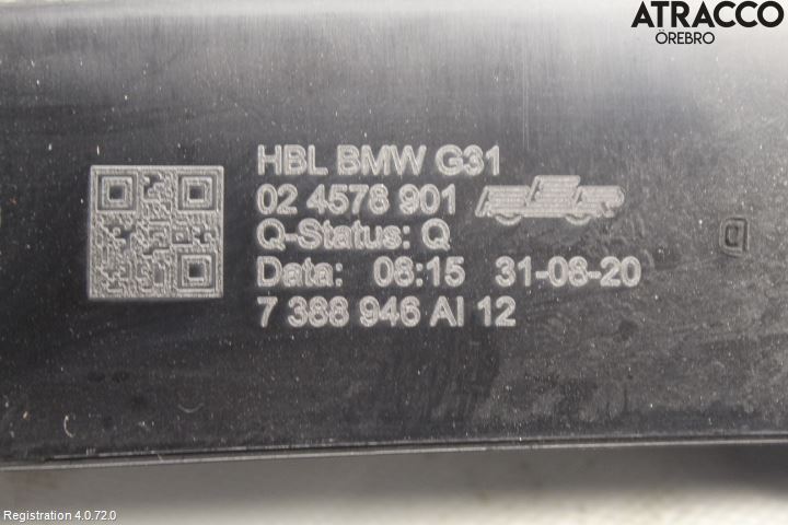 BMW 5 G30/G31/F90 17-23 Bremselys Bakrute