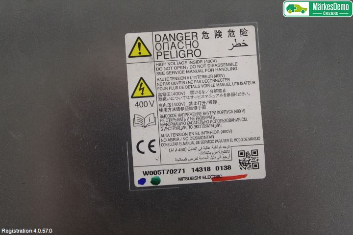 Mitsubishi OUTLANDER 13-21 Batterilader Hybrid