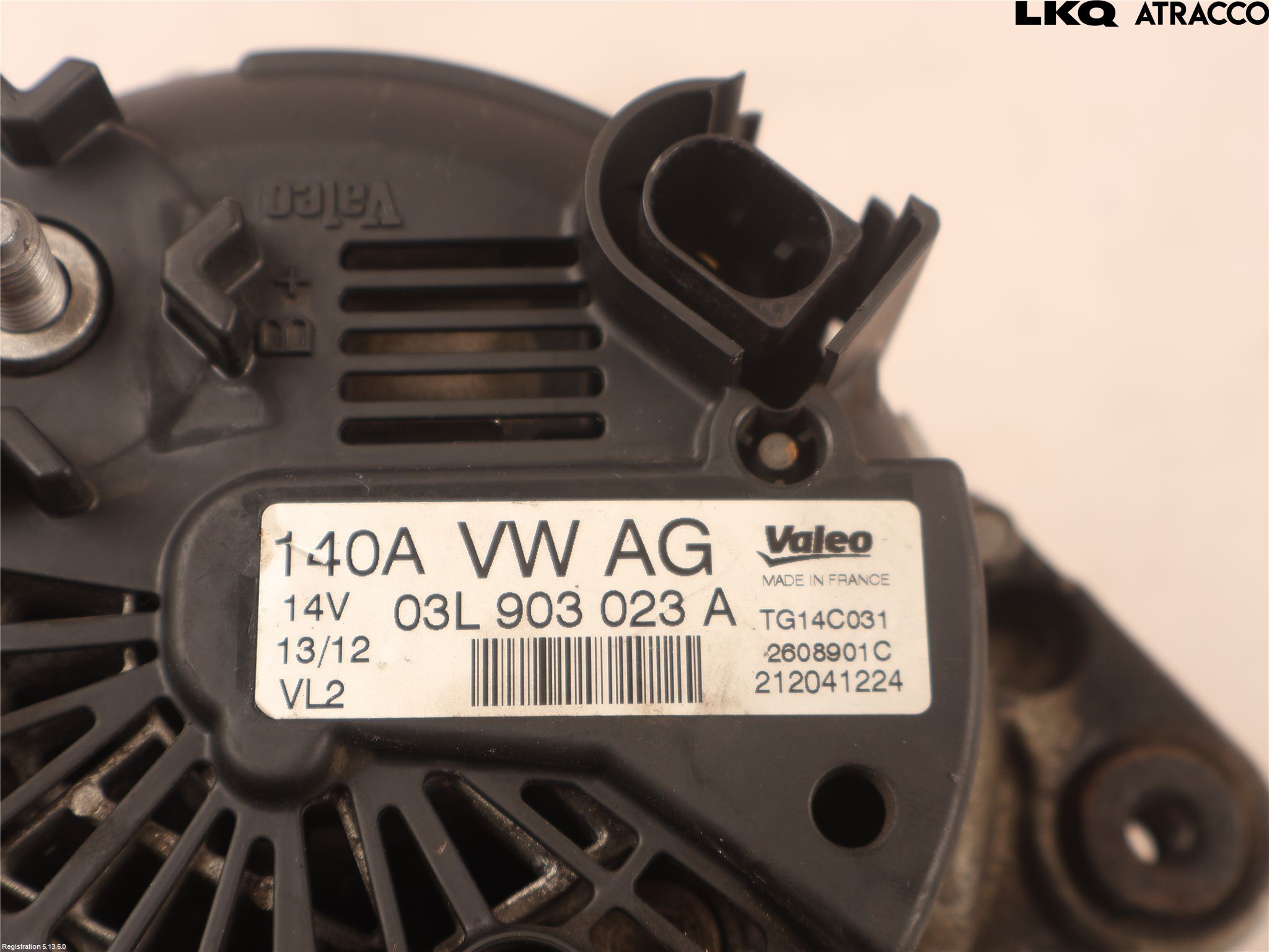 Volkswagen VW GOLF VI 09-13 Dynamo