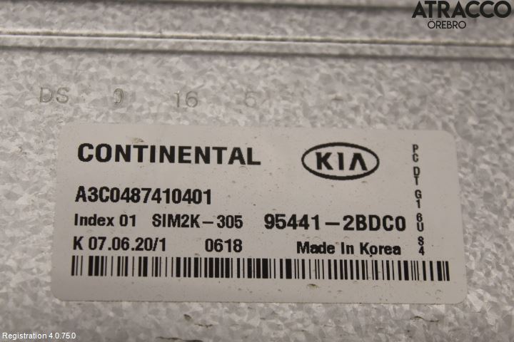 Kia CEED/CEED SW 19- Styreenhet Gearkasse