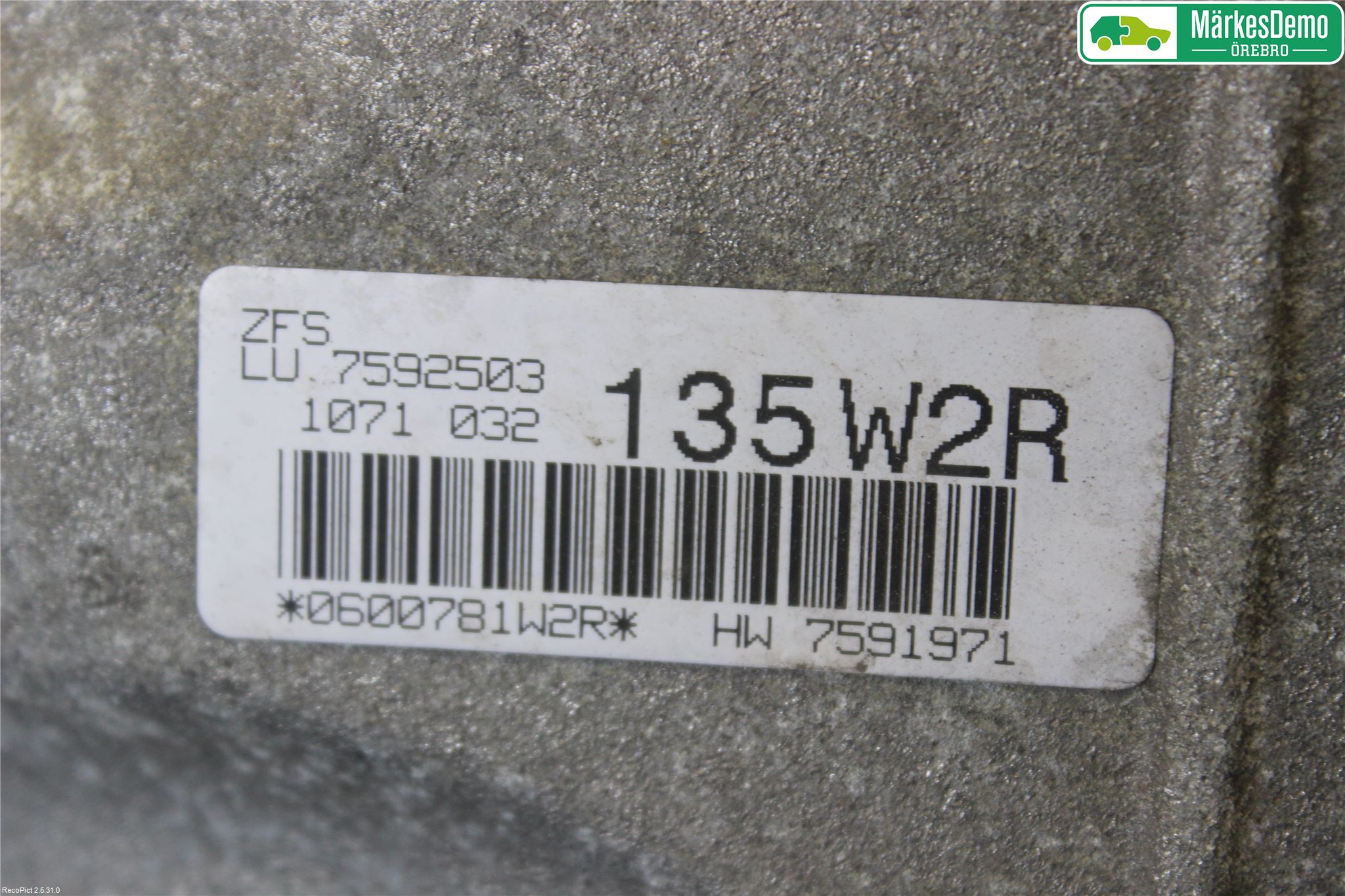 BMW 3 E90/91 SED/TOU 05-12 Gearkasse Automat