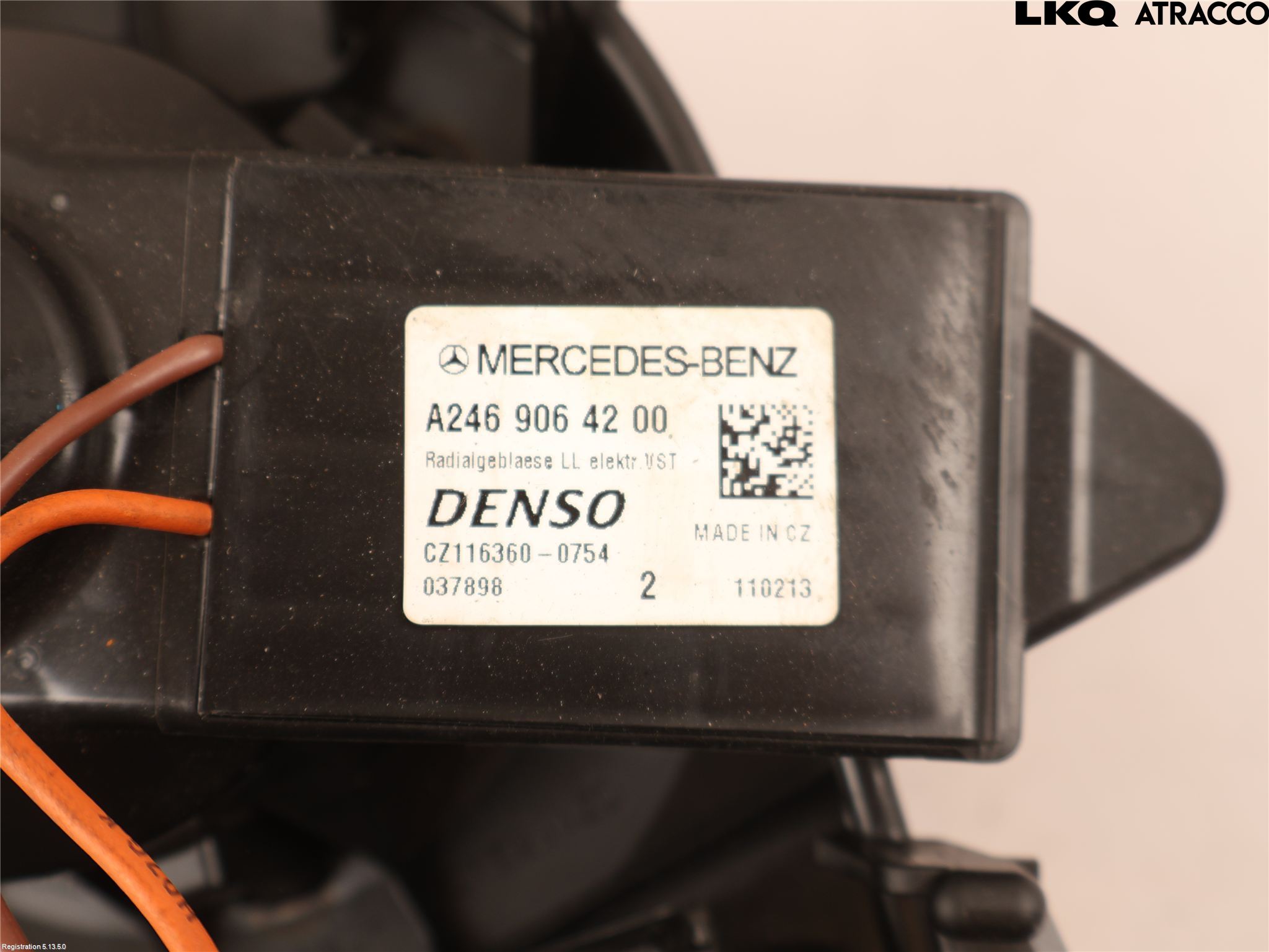 Mercedes-Benz MB A-KLASS (W176) 13-18 Varme Ac Varmeapparatvifte