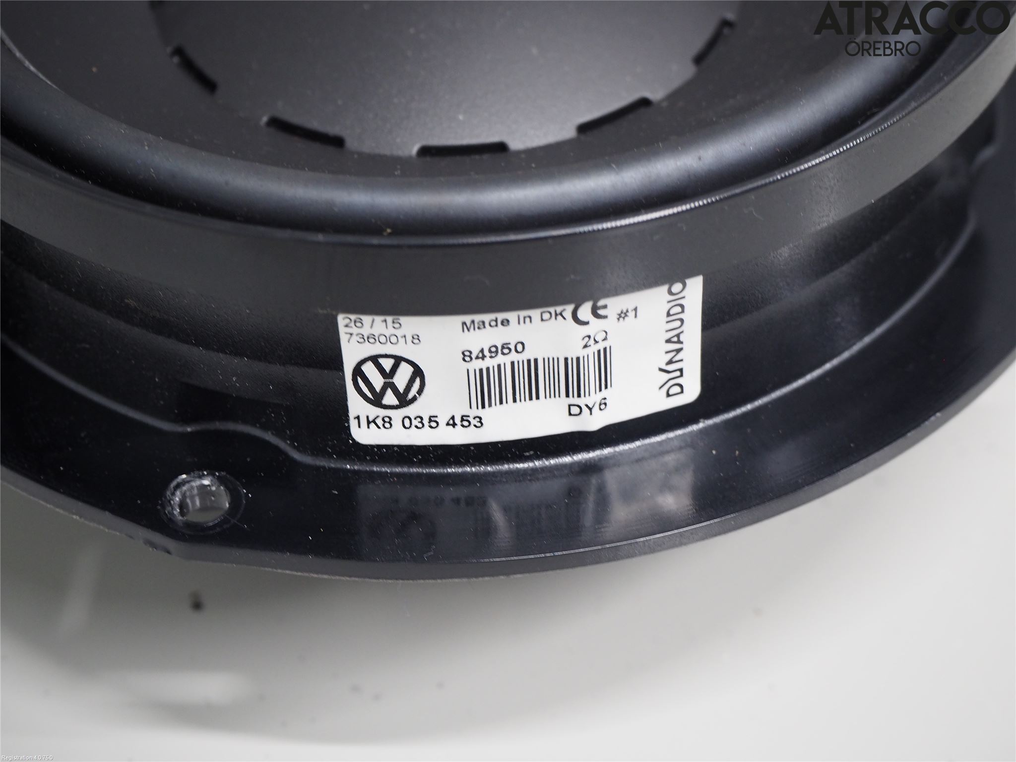 Volkswagen VW GOLF / E-GOLF VII 13-20 Innr Høyttaler