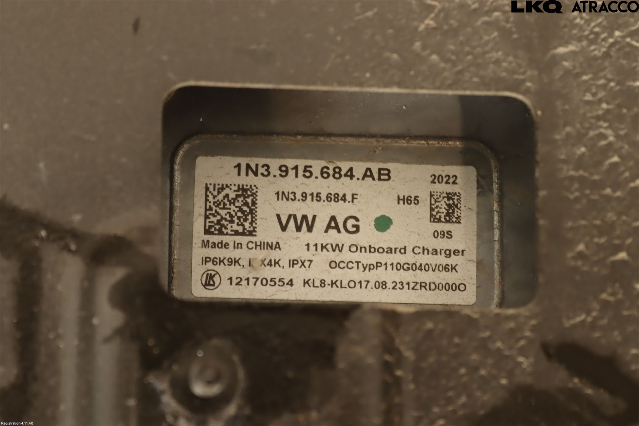 Volkswagen VW ID BUZZ/CARGO 22- Batterilader Hybrid