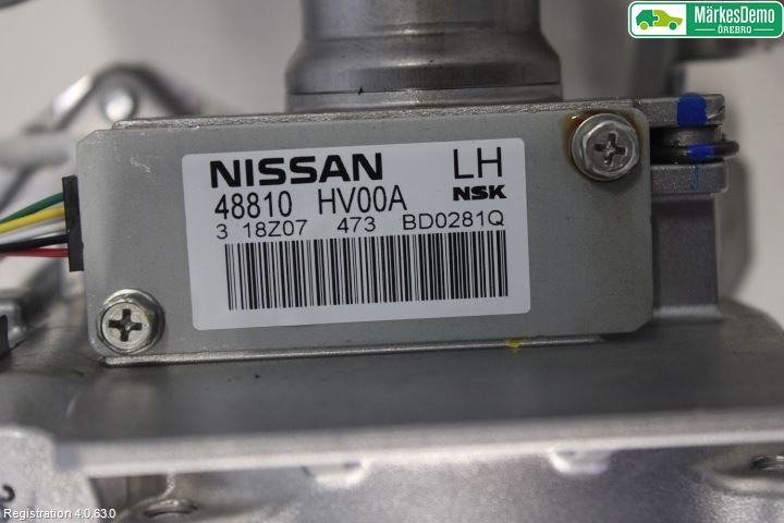Nissan QASHQAI 17-21 Rattakselaggregat Innebygd Servo
