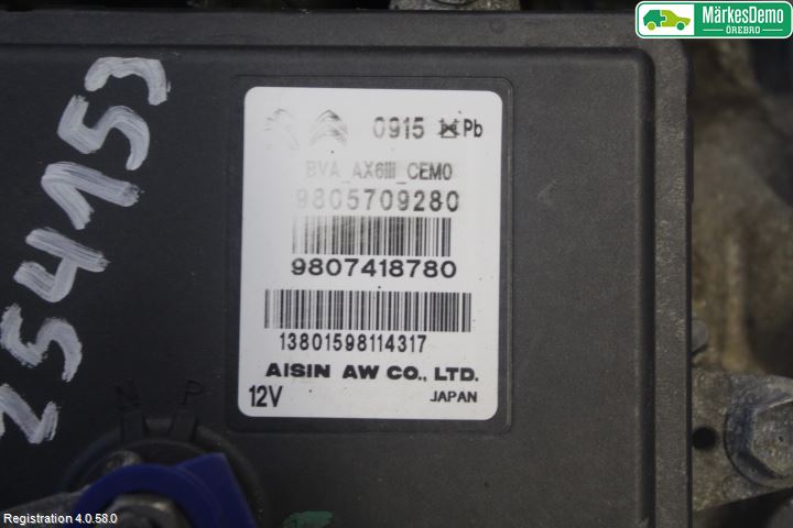 Peugeot 308 14-21 Gearkasse Automat