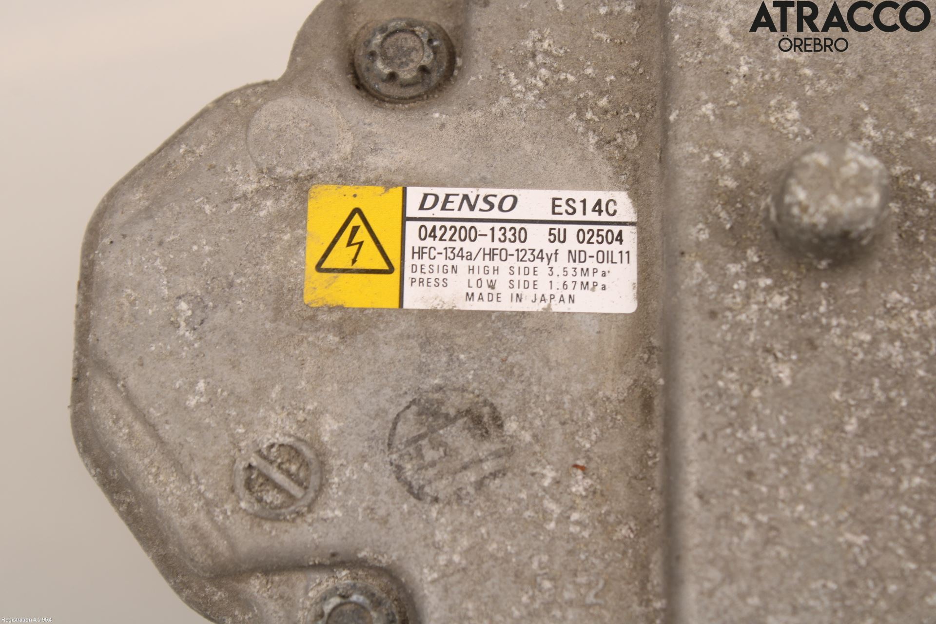 Toyota AURIS 13-19 Varme Ac Kompressor