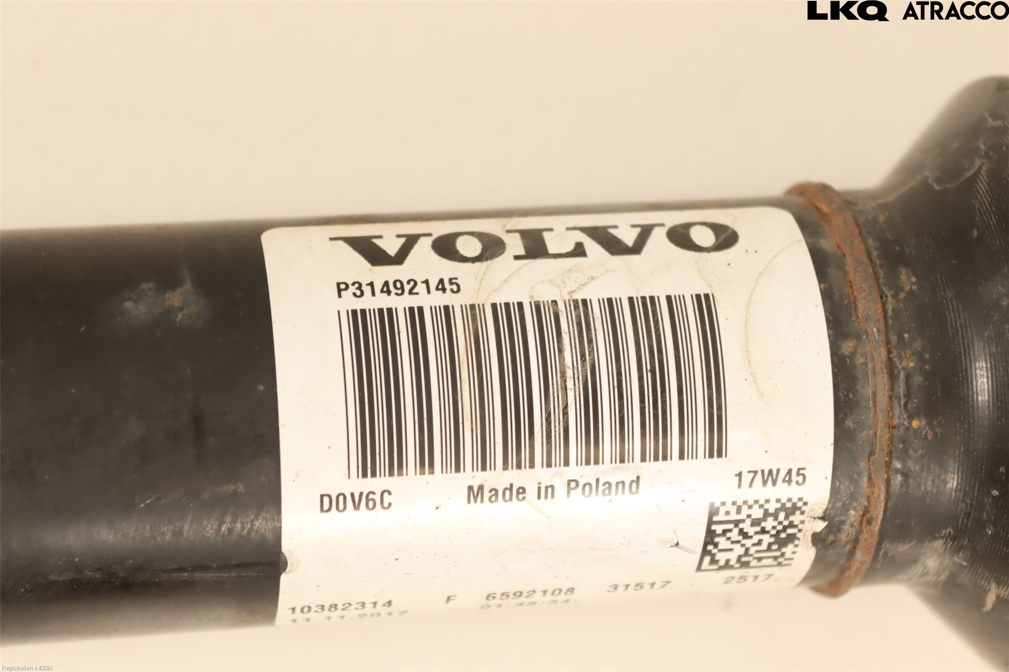 Volvo XC60 18- Mellomaksel Kompl