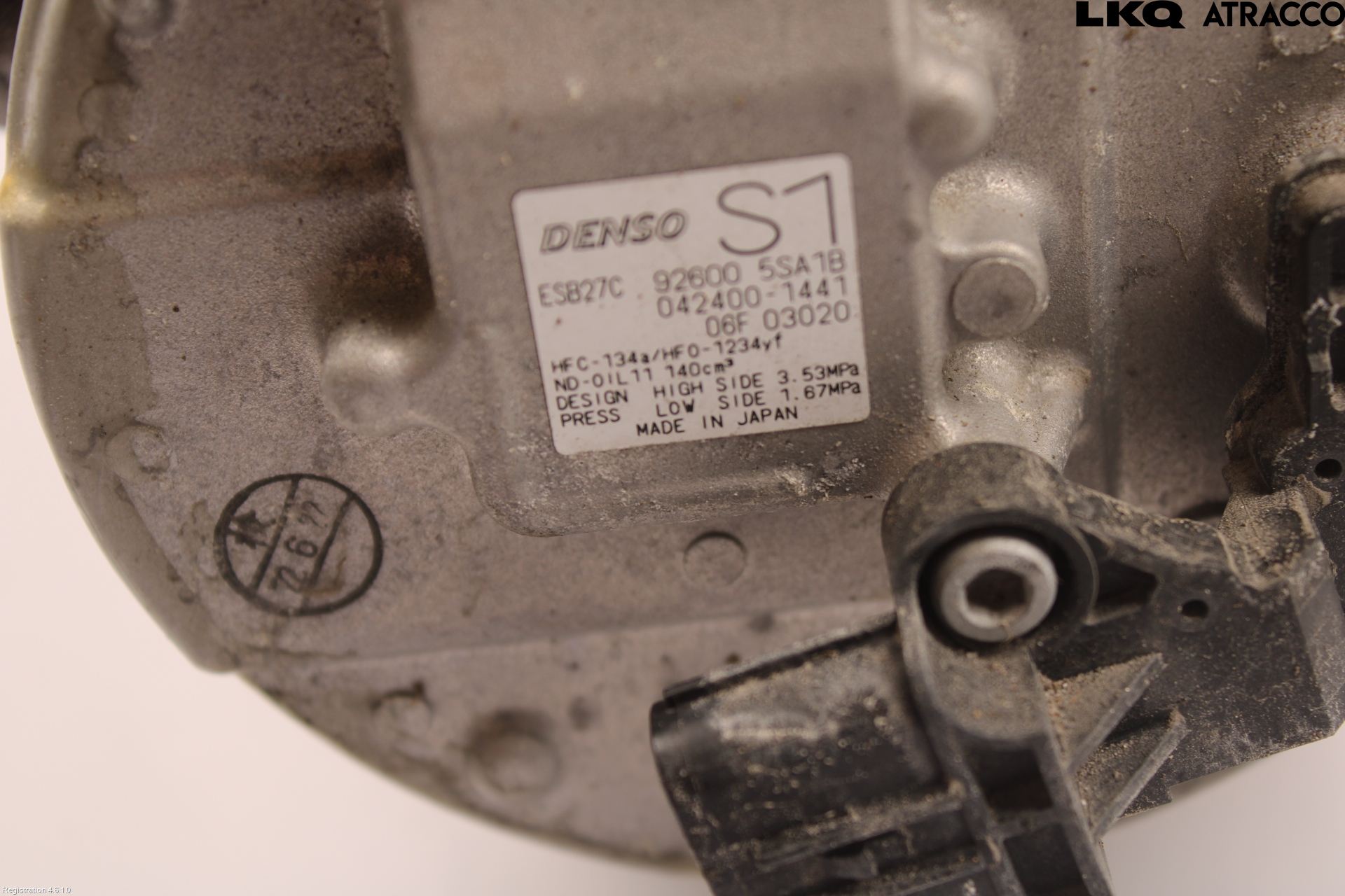Nissan LEAF 18- Varme Ac Kompressor