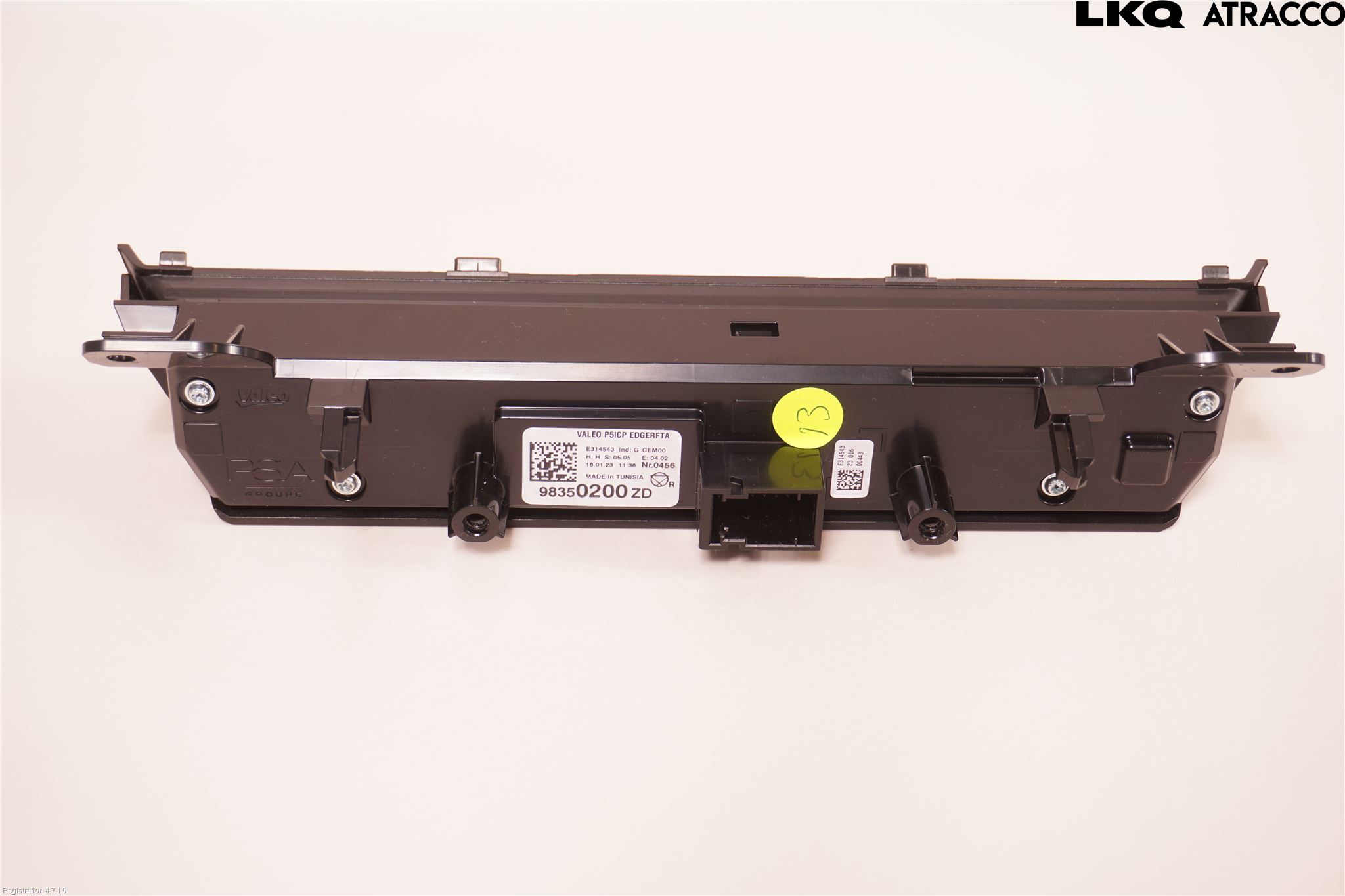 Peugeot 308/E-308 21- Varme Ac Betjening-Display