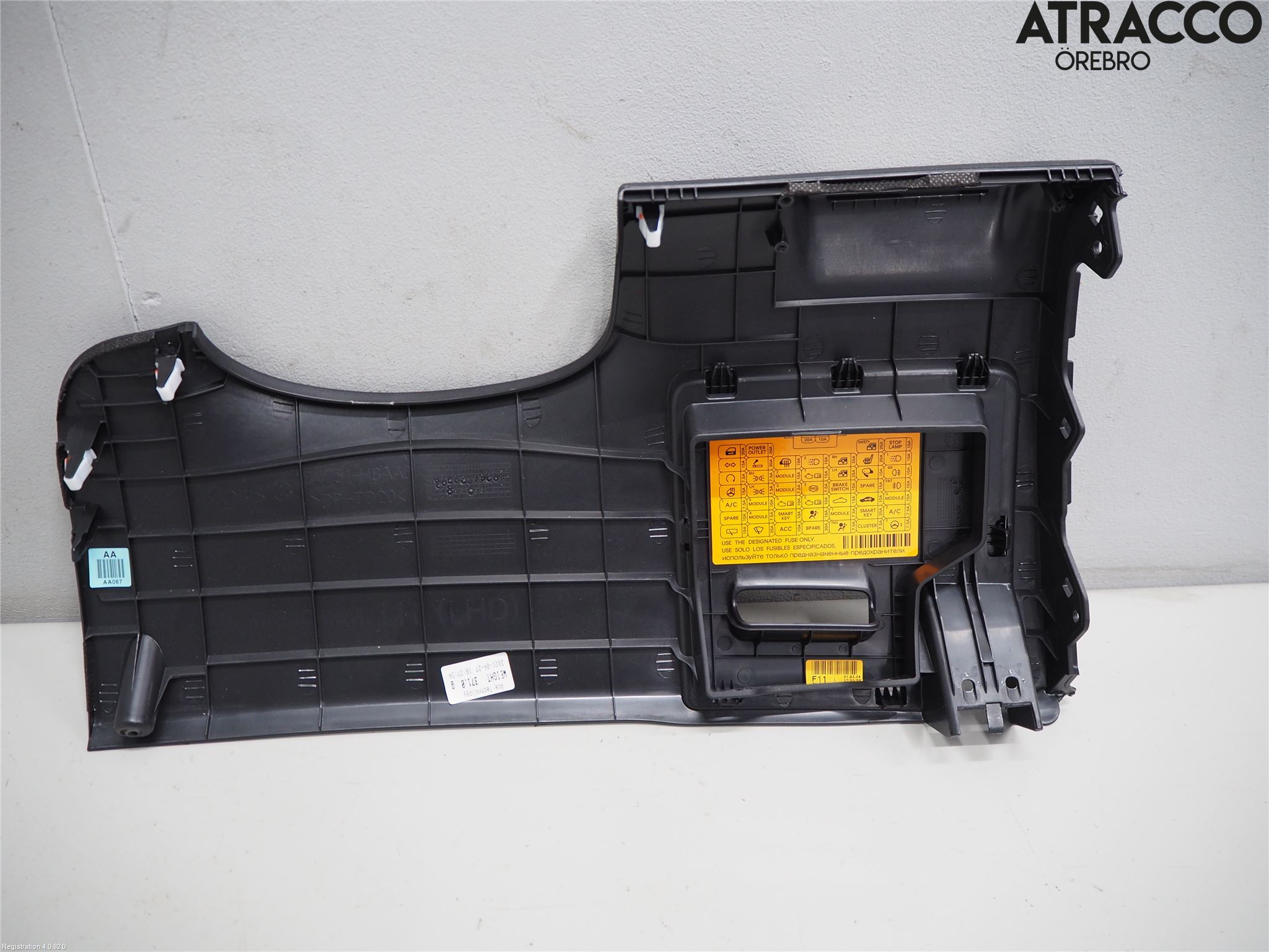 Kia RIO 17- Innr Dashbord Sparkeplate