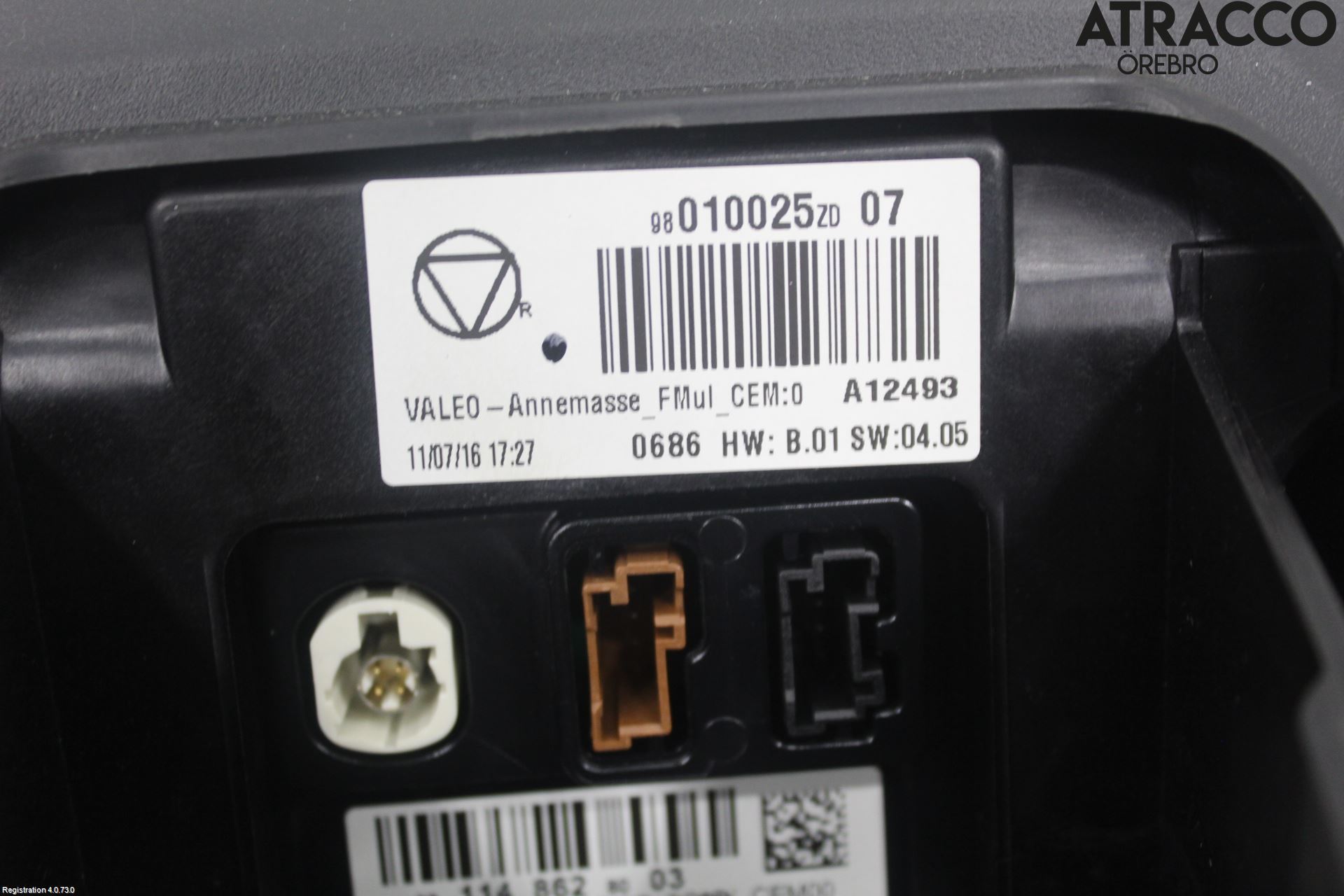 Citroen C4 CACTUS 14-20 Multifunktionsdisplay