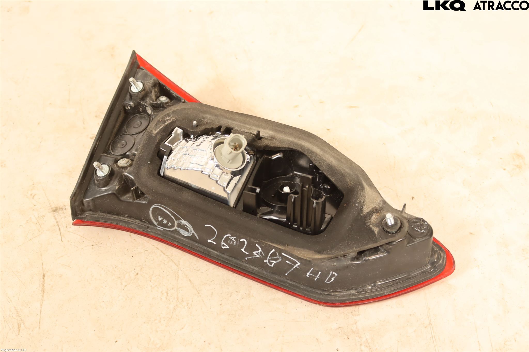 Toyota YARIS XP130 15-20 Baklykt Høyre  På Luke(Indre)