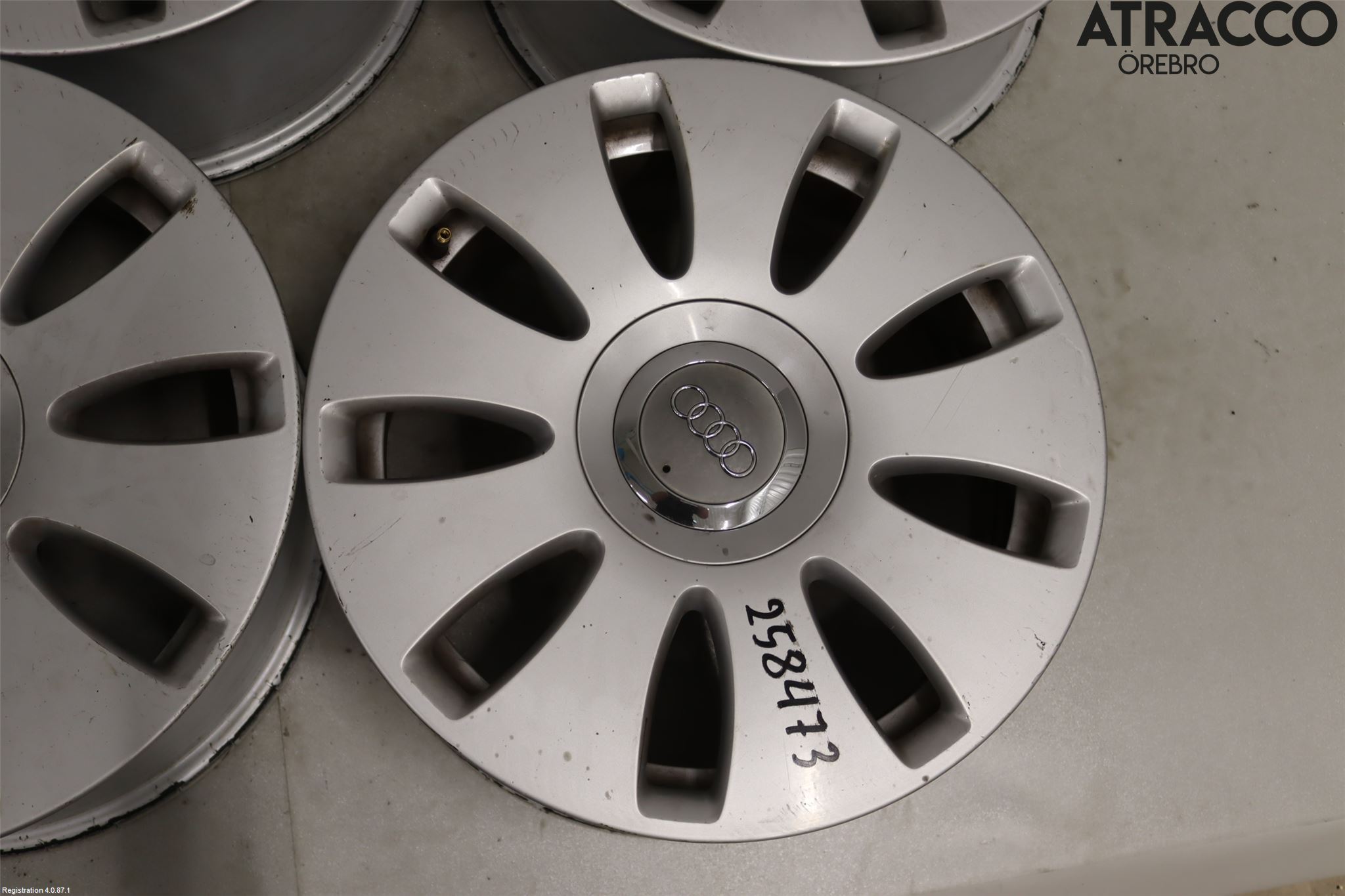 Audi A4/S4 05-07 Felg Aluminium Sett 4Stk
