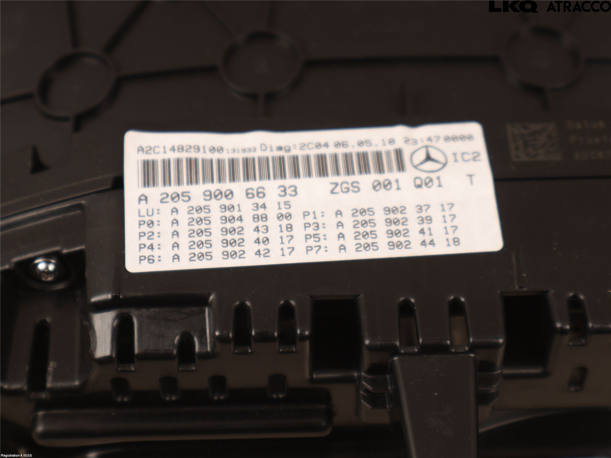 Mercedes-Benz MB C-KLASS (W205) 14-21 Instr Kombinert
