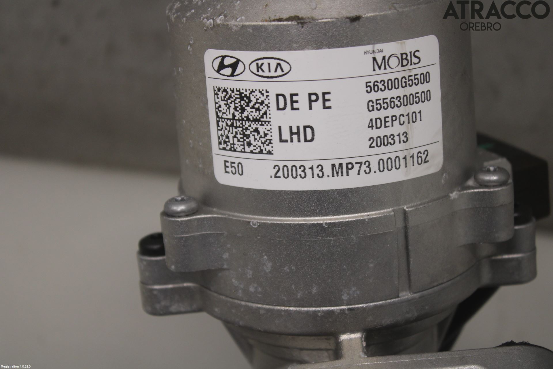 Kia NIRO (DE) 17-22 Rattakselaggregat Innebygd Servo