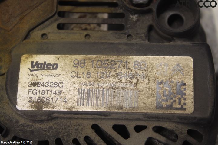 Peugeot EXPERT/E-EXPERT 17- Dynamo