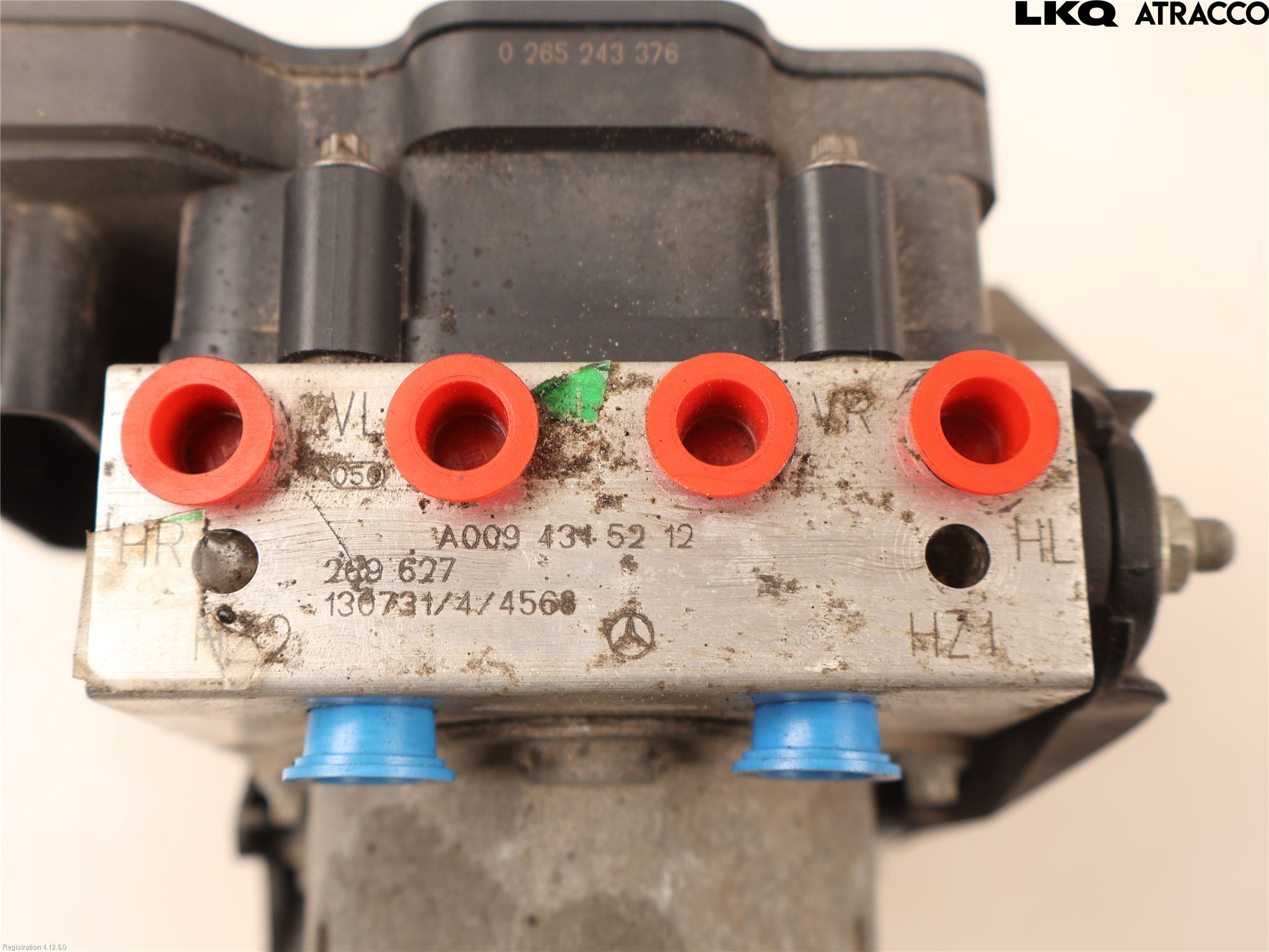 Mercedes-Benz MB B-KLASS (W246/W242) 12-19 Abs Hydraulikkaggregat