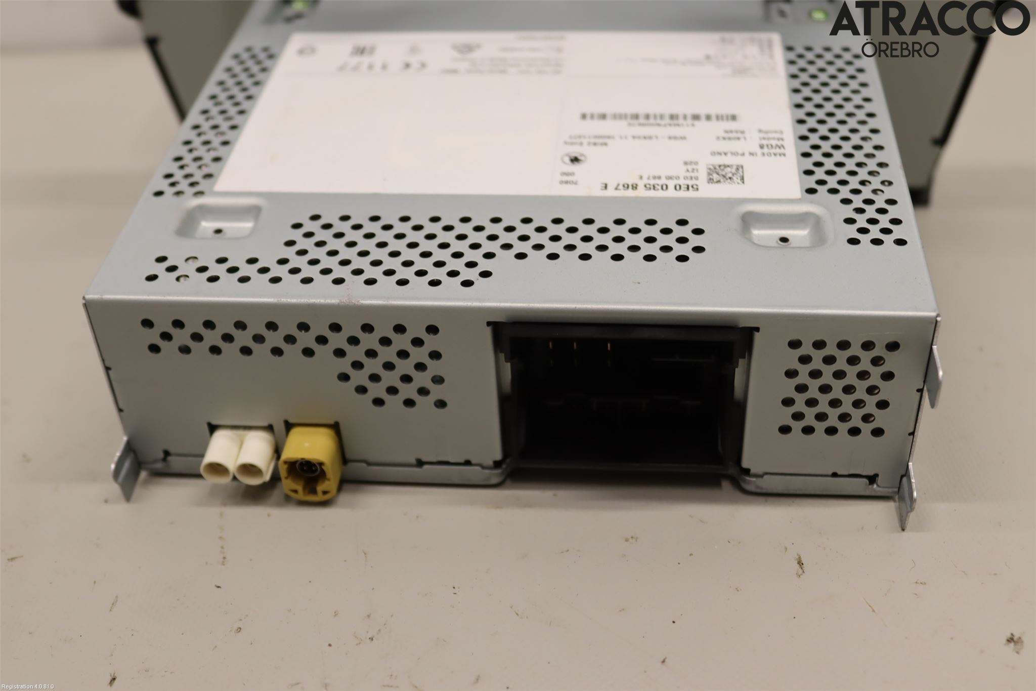Skoda OCTAVIA (5E) 13-20 Stereo Radio Med Cd