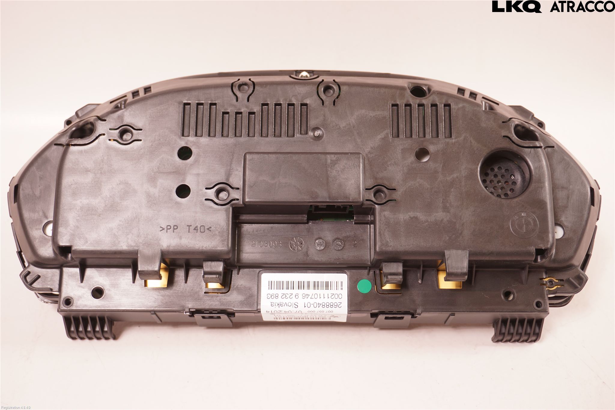 BMW 3 F30/F31/F80 12-19 Instr Kombinert