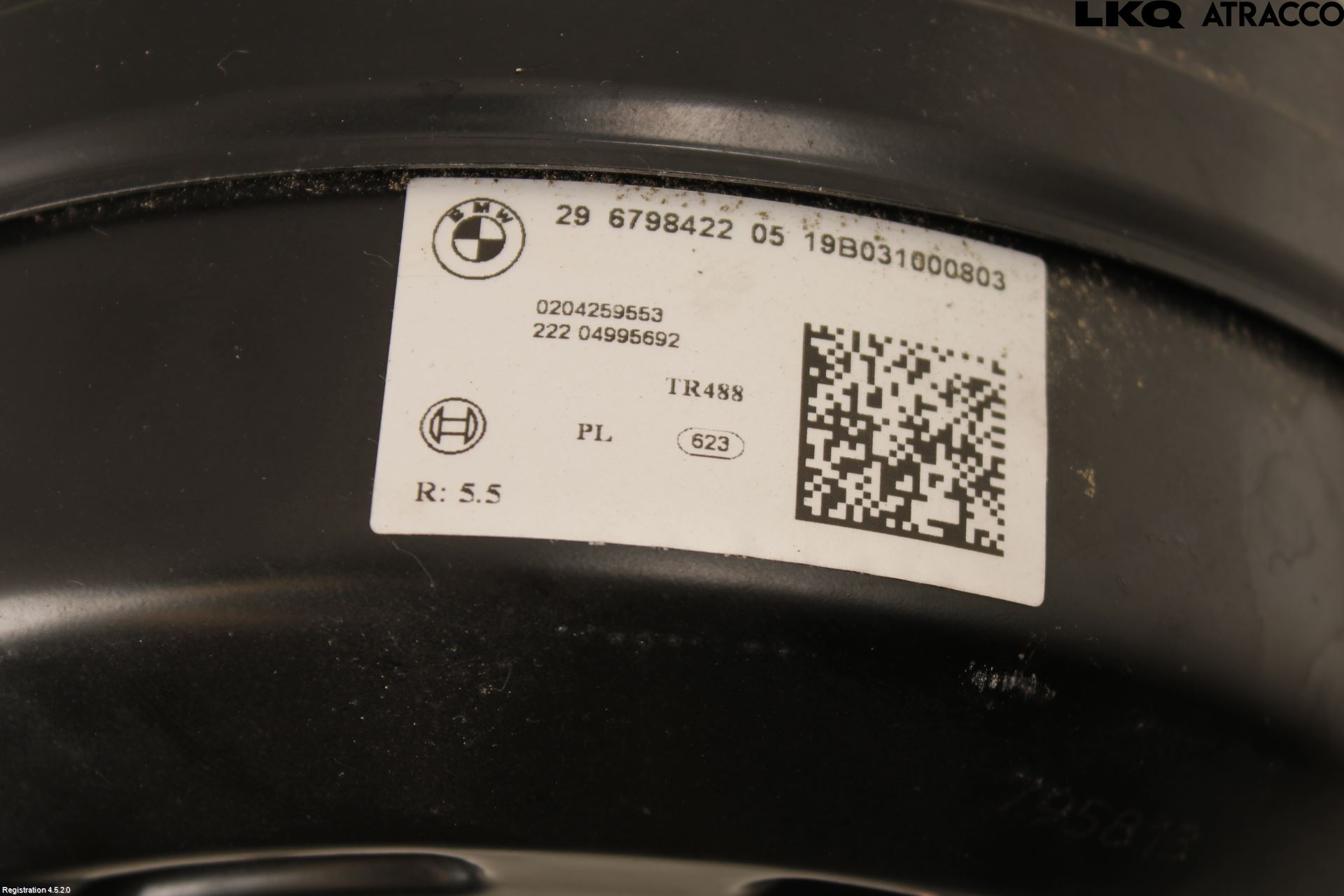 BMW 3 F30/F31/F80 12-19 Bremseservo