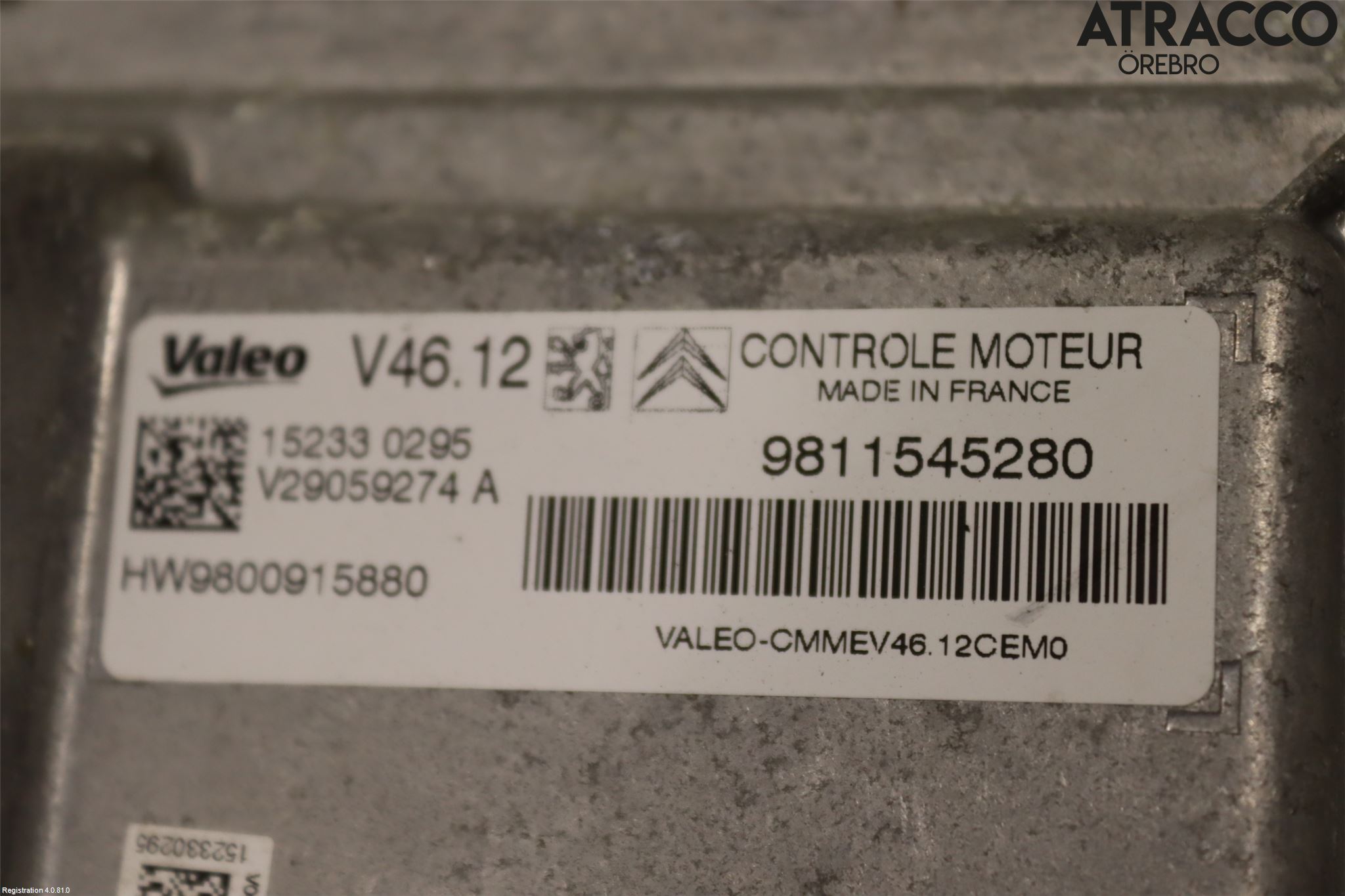 Peugeot PEUGOT 208 16-19 Styreenhet Innsprøytning
