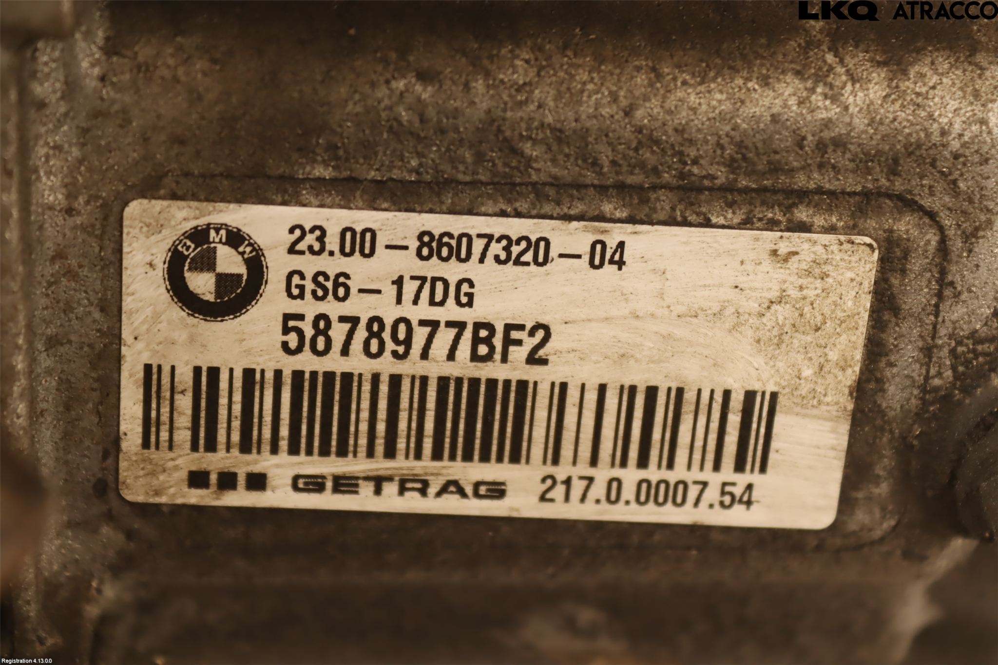 BMW 3 GT F34 13-19 Gearkasse 6 Trinn