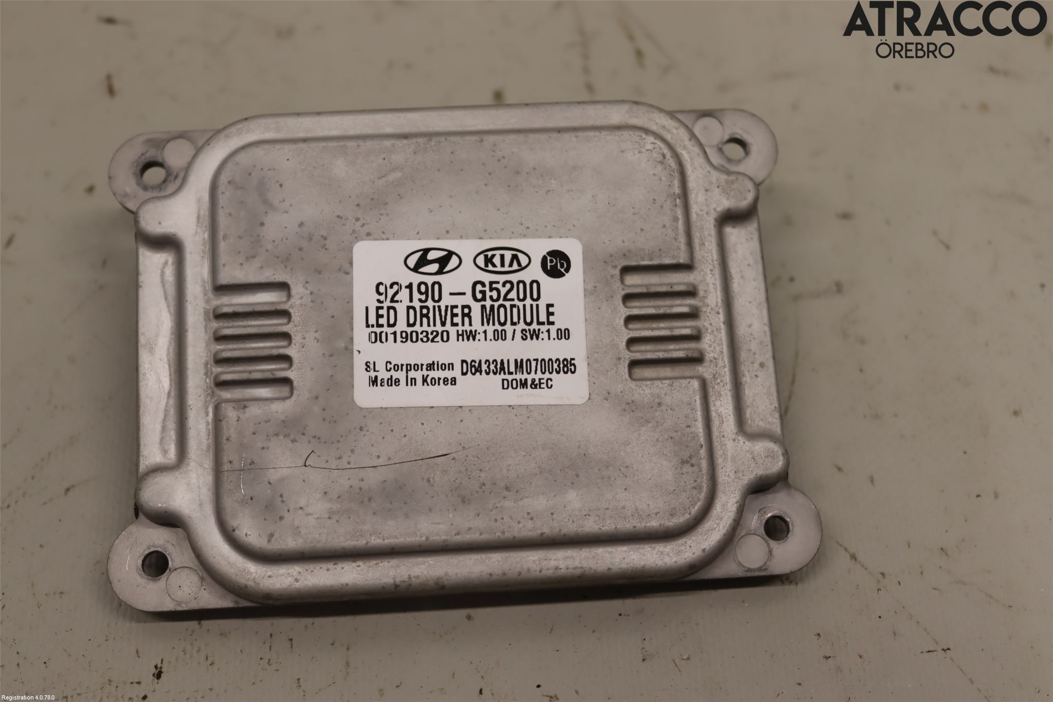 Kia NIRO (DE) 17-22 Styreenhet Xenon