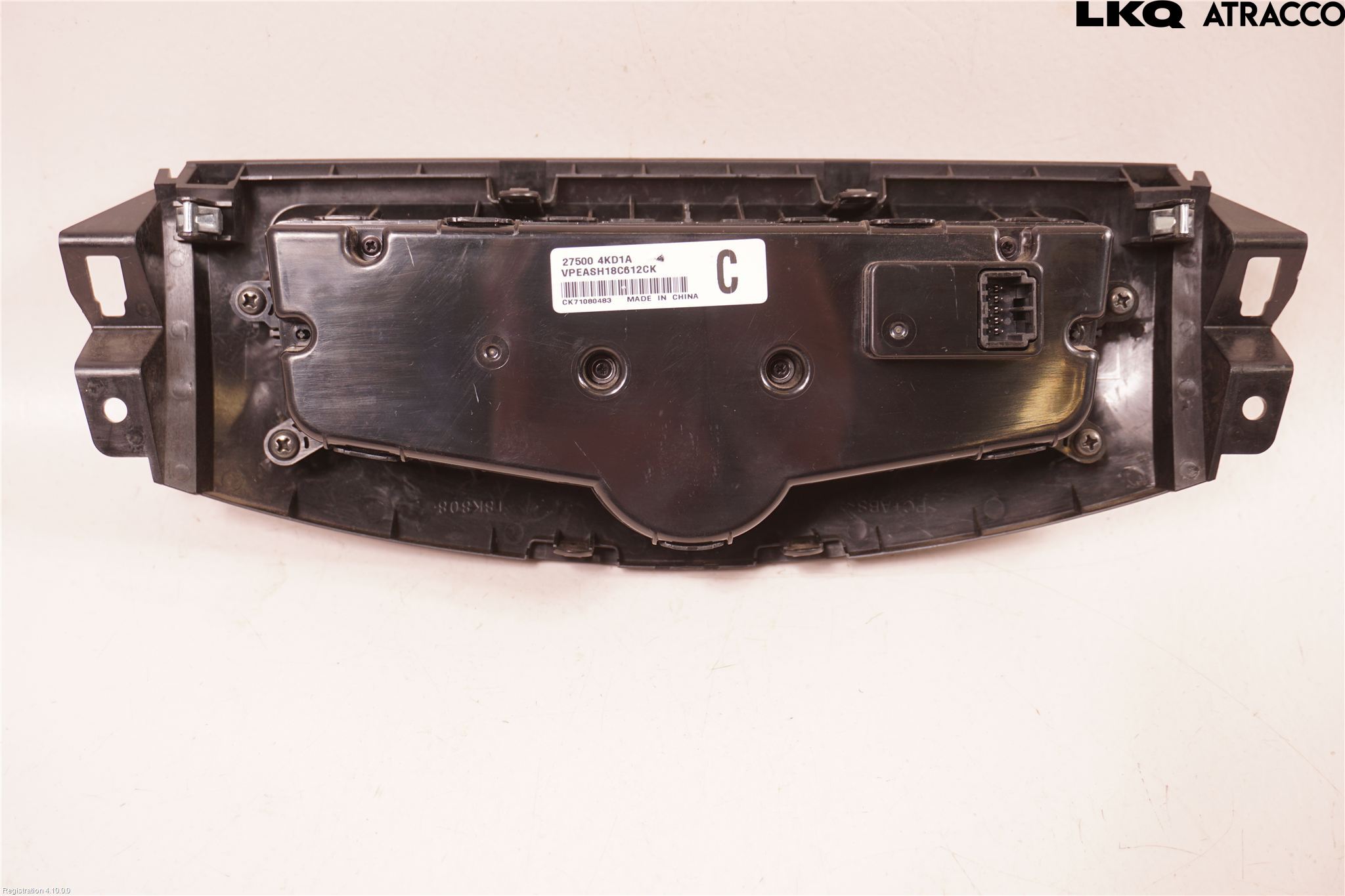 Nissan NAVARA, TREK-1 17-21 Varme Ac Betjening-Display