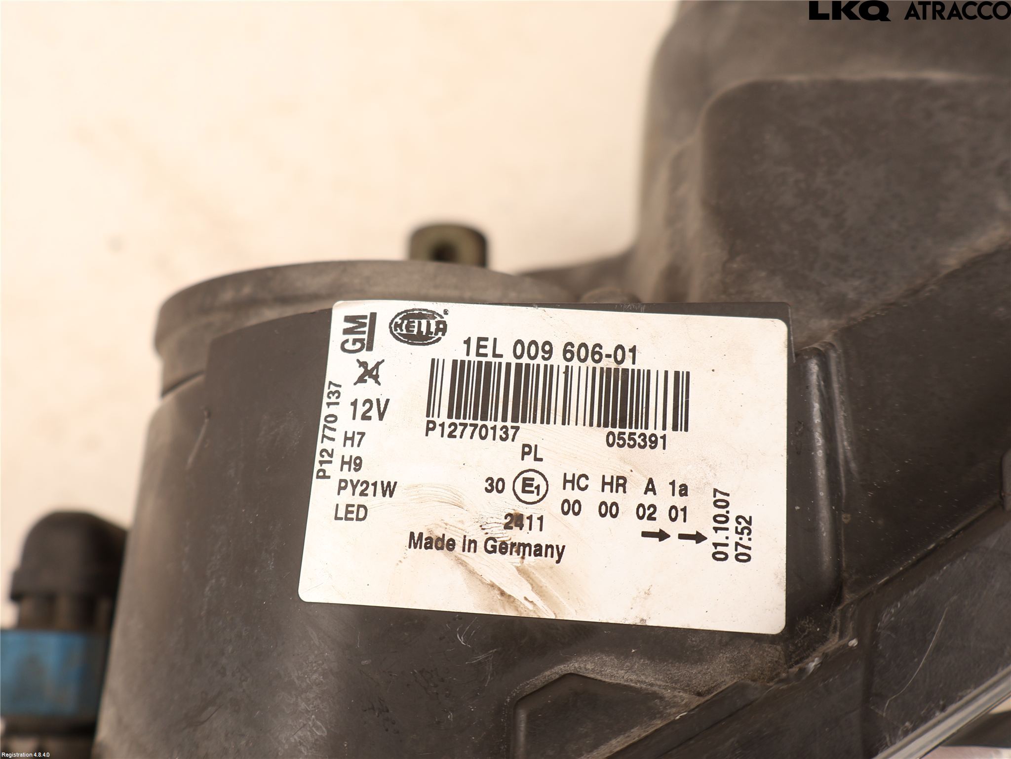 Saab 9-3 VER2/VER3 08-15 Frontlykt Venstre