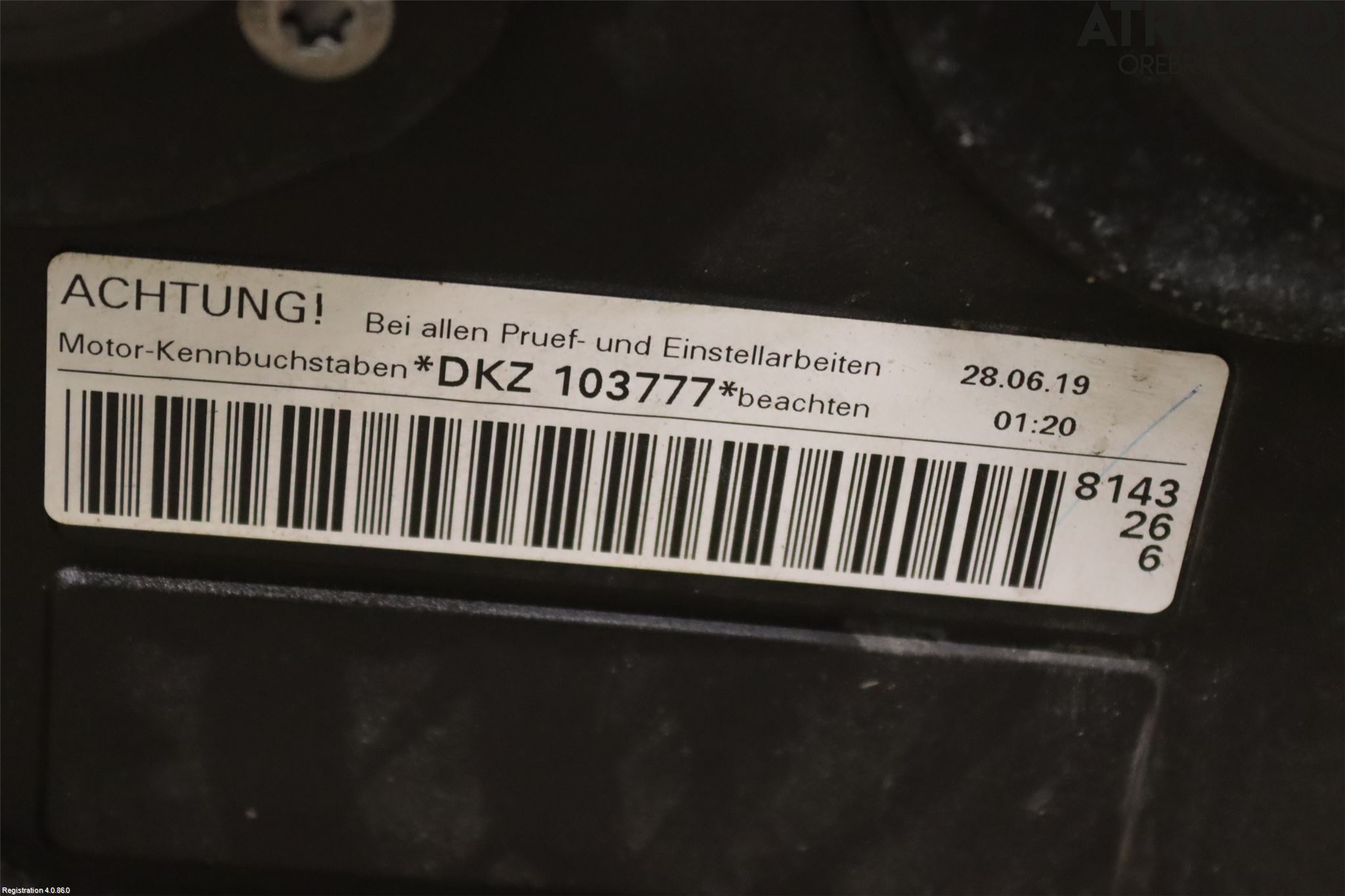 Volkswagen VW TIGUAN 16-24 Topplokk Bensin