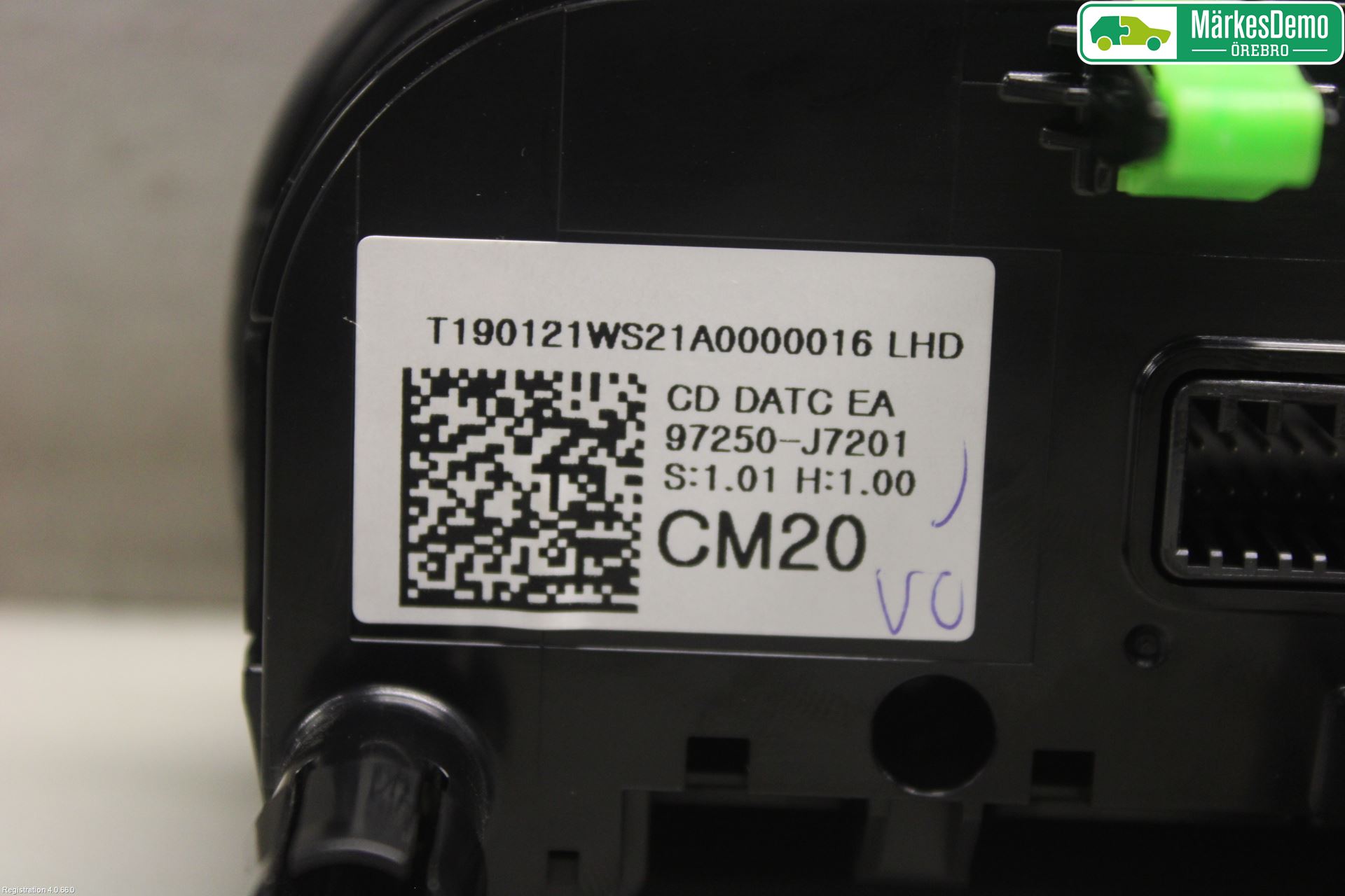 Kia CEED/CEED SW 19- Varme Ac Betjening-Display