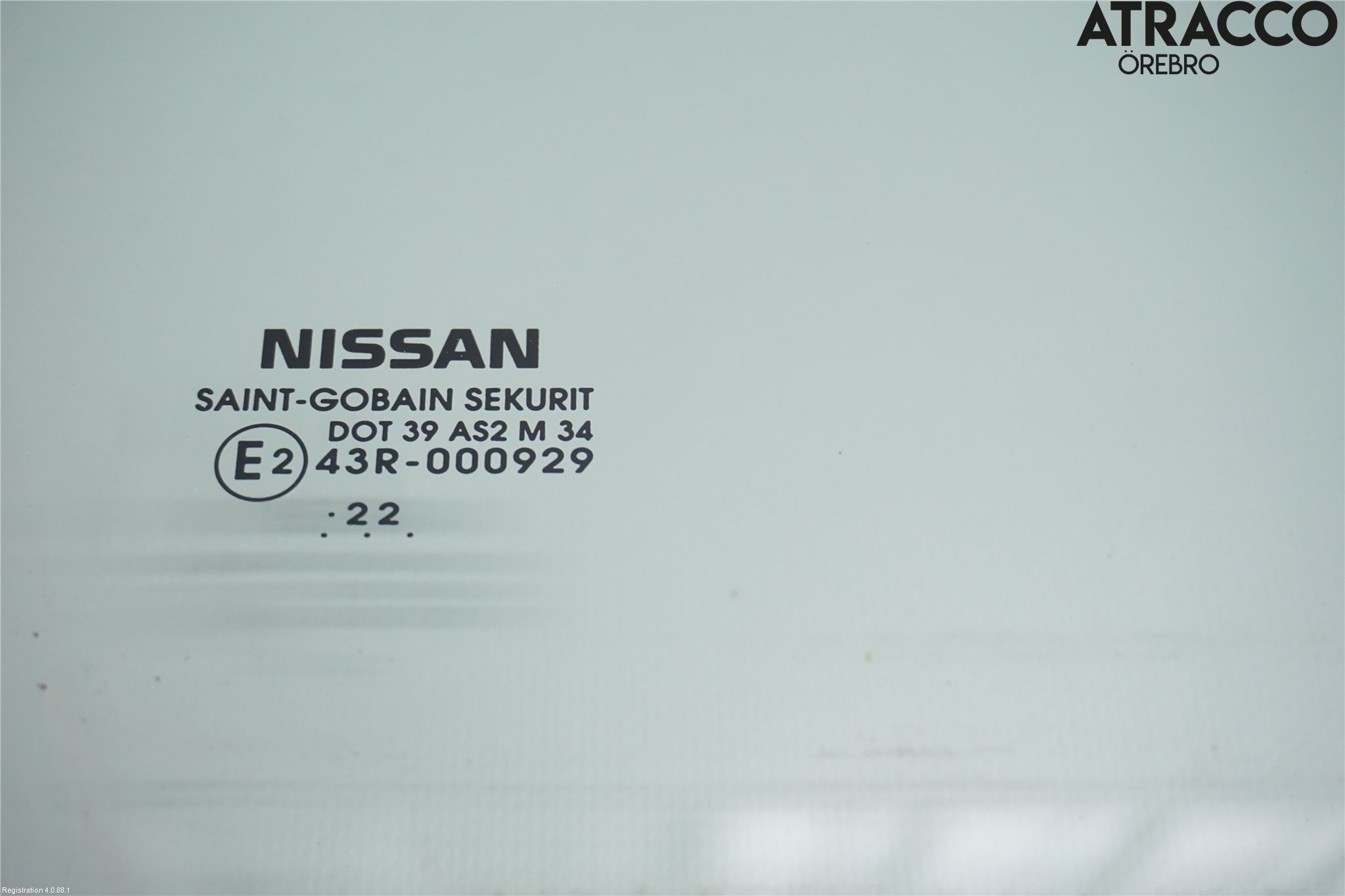 Nissan MICRA 17- Dørrute Foran Høyre 4 Dørs
