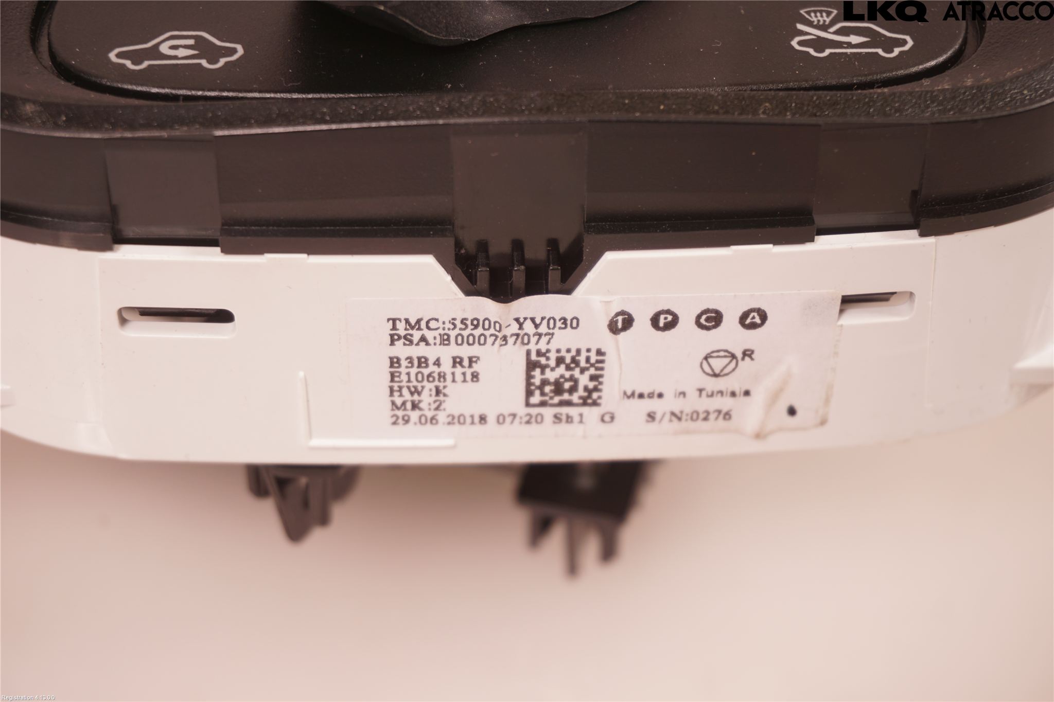 Peugeot 108 15-22 Varme Ac Betjening-Display