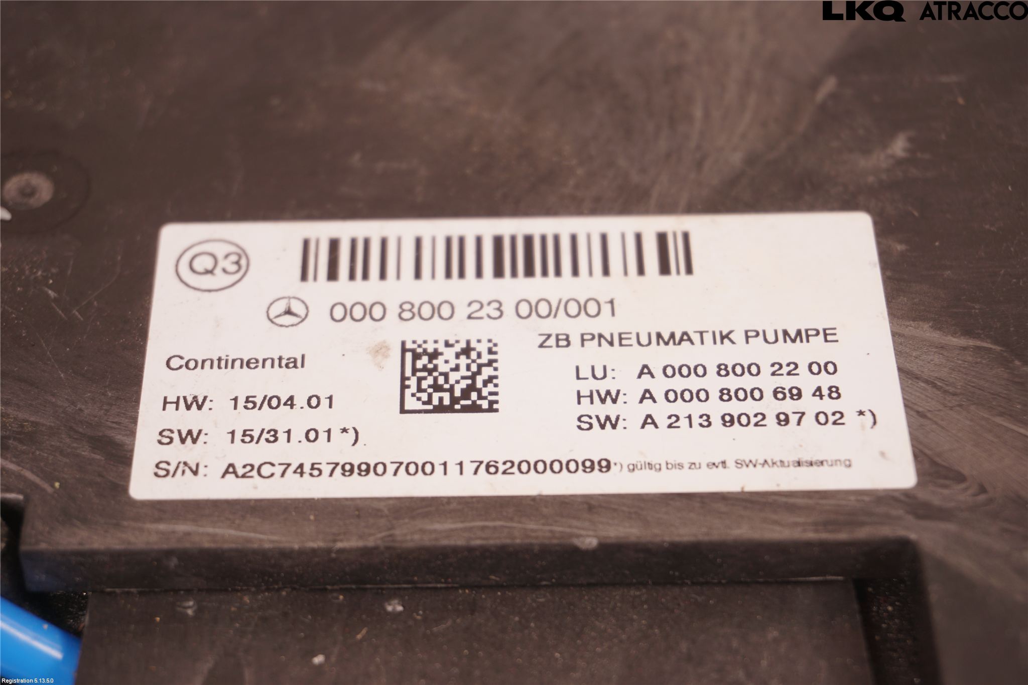 Mercedes-Benz MB E-KLASS (W213) 16-23 Vacuumpumpe
