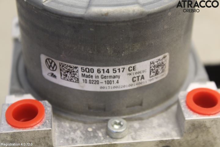 Volkswagen VW GOLF / E-GOLF VII 13-20 Abs Hydraulikkaggregat