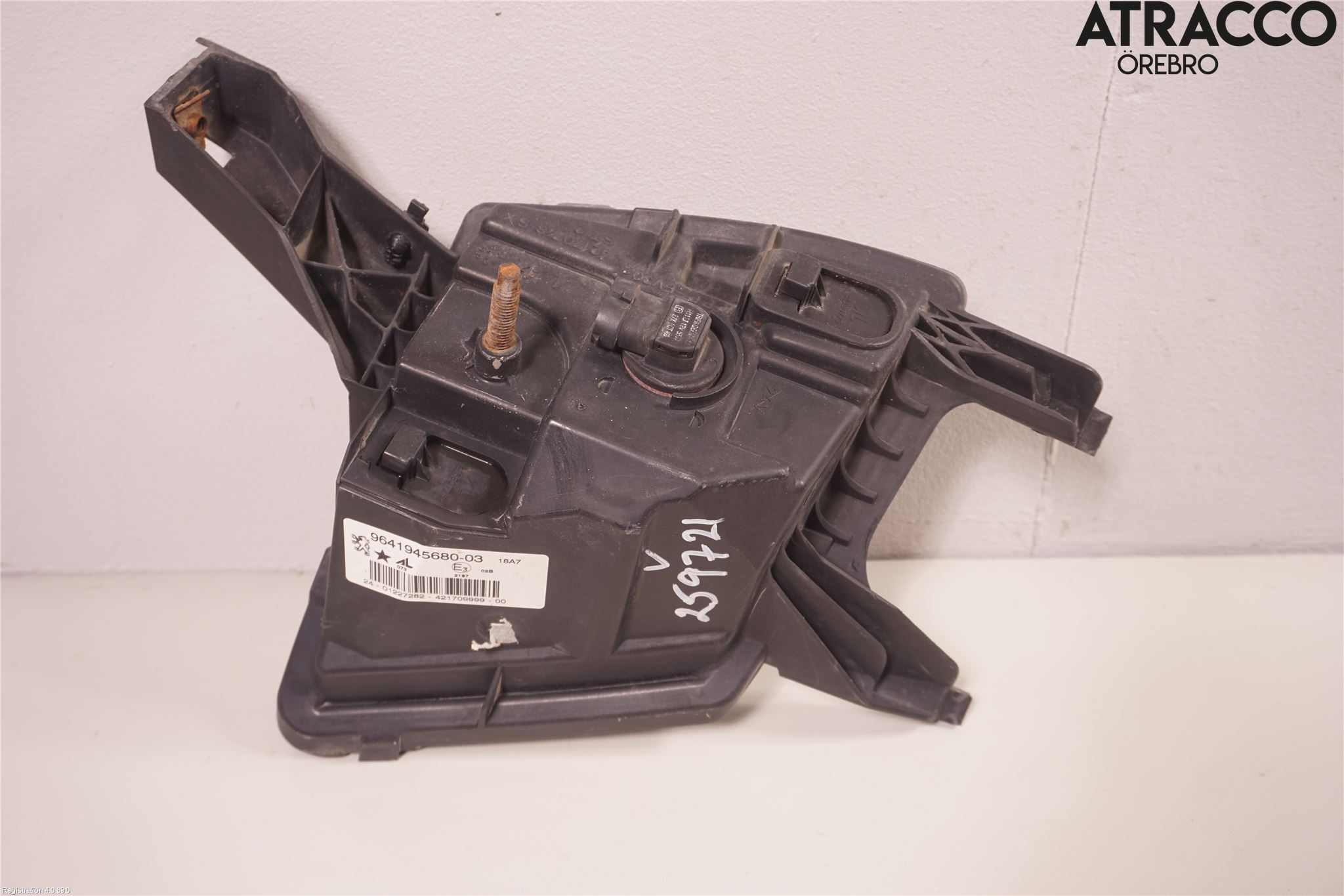 Peugeot 407 Frontlykt-Kurve-Tåkelys