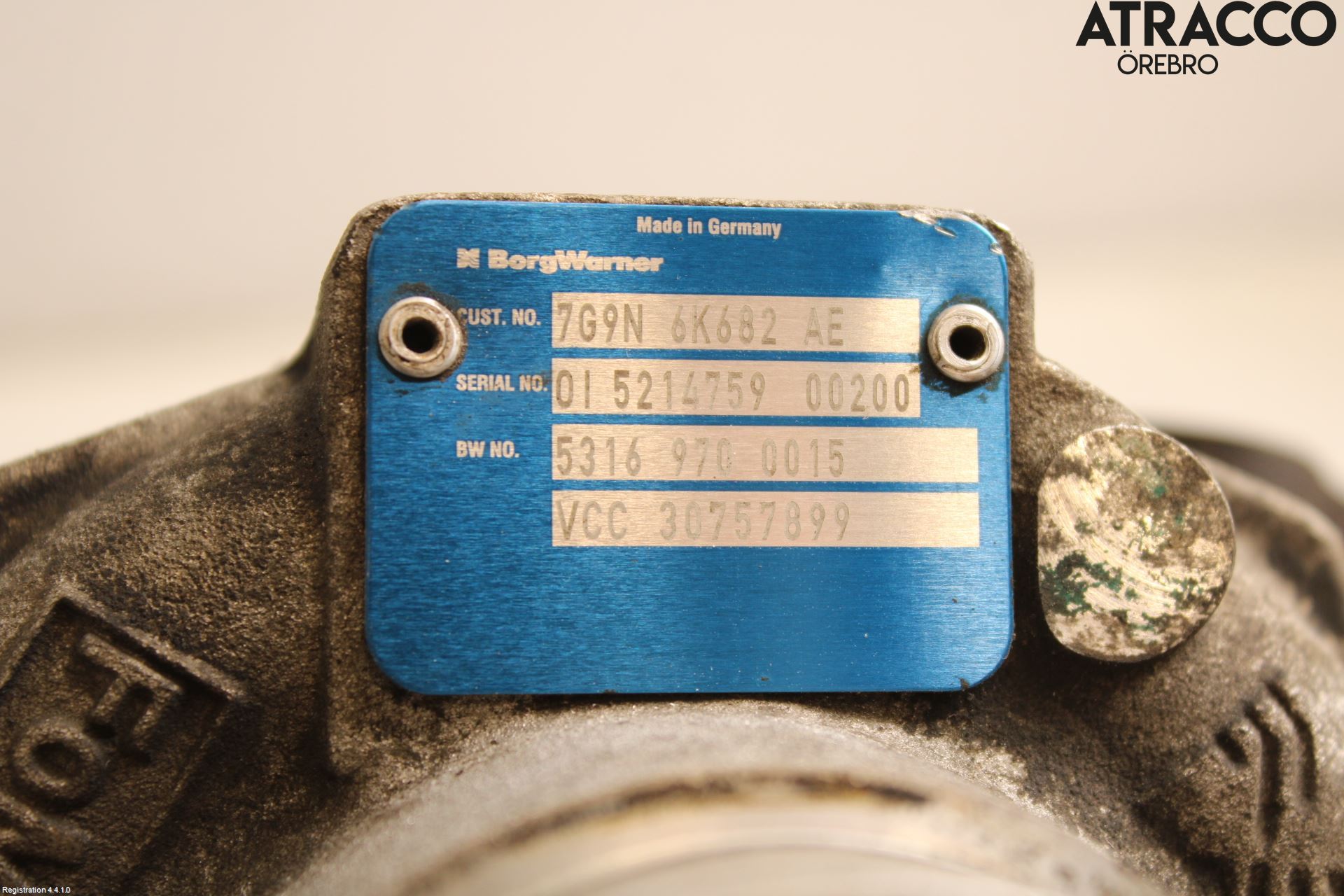 Volvo S60 11-13 Turboaggregat