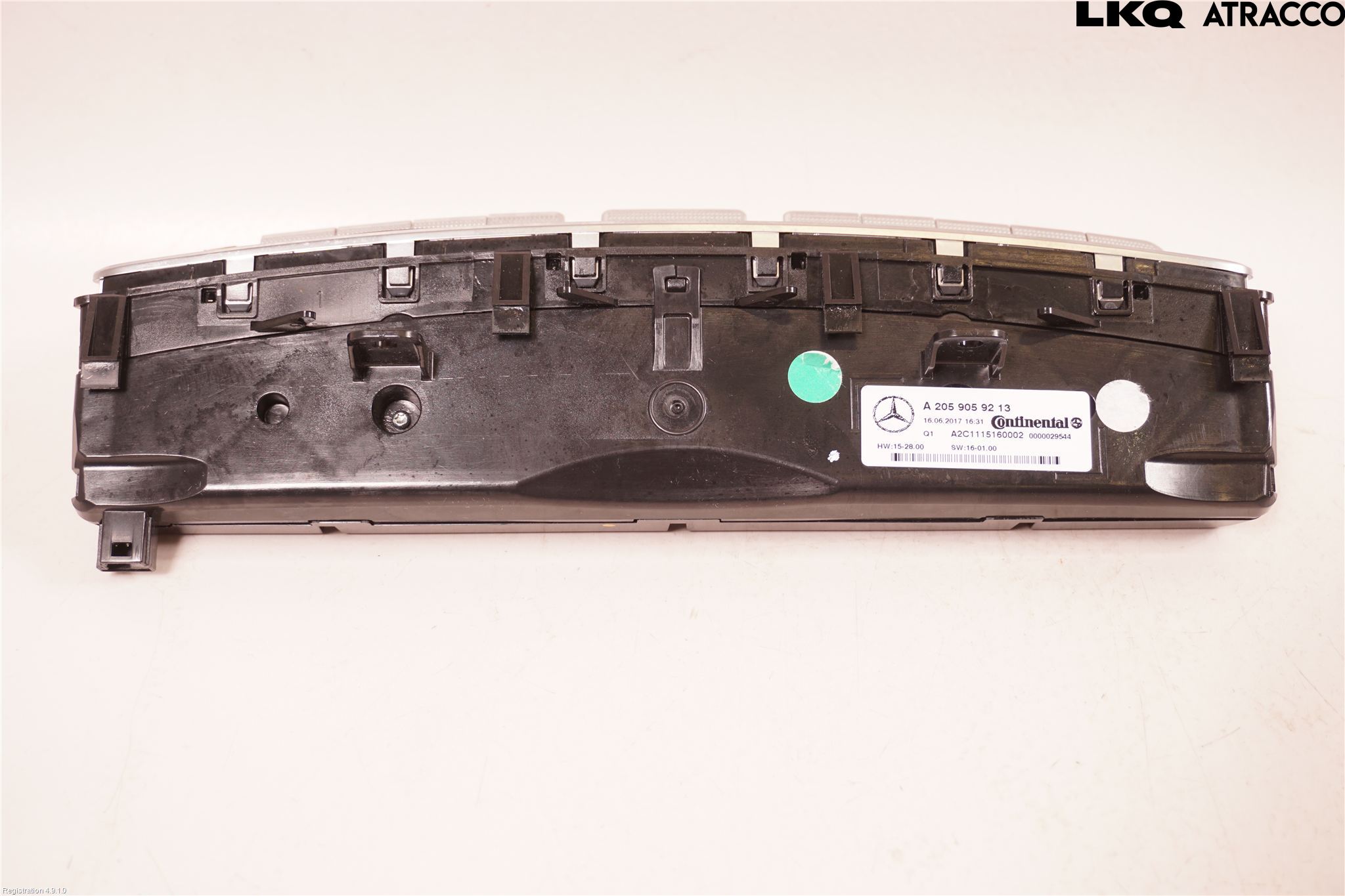 Mercedes-Benz MB GLC-KLASS (X253/C253) 15-22 Varme Ac Betjening-Display