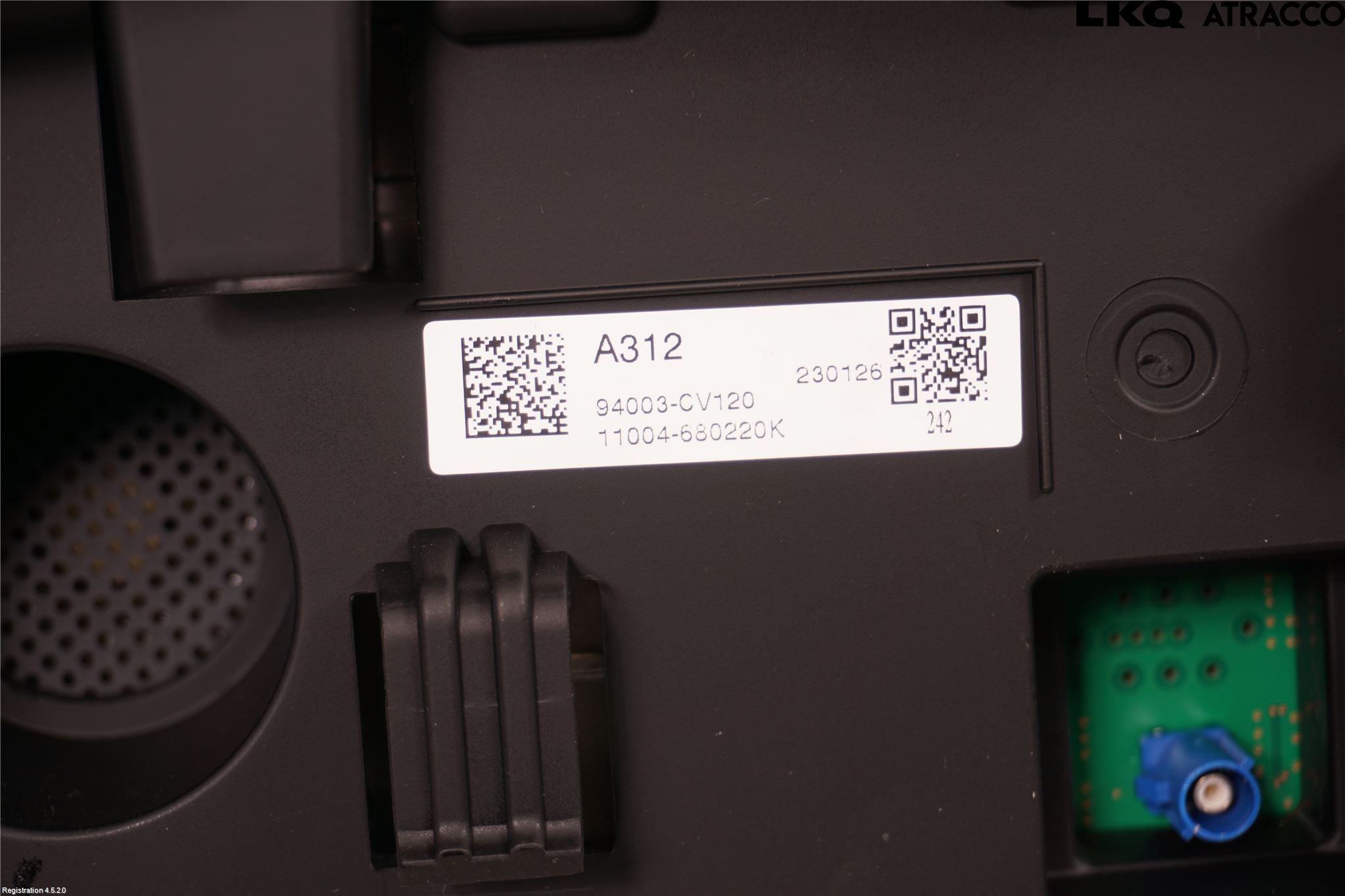 Kia EV6 (CV) 22- Instr Skjerm Dvd-Gps-Ac-Tlf