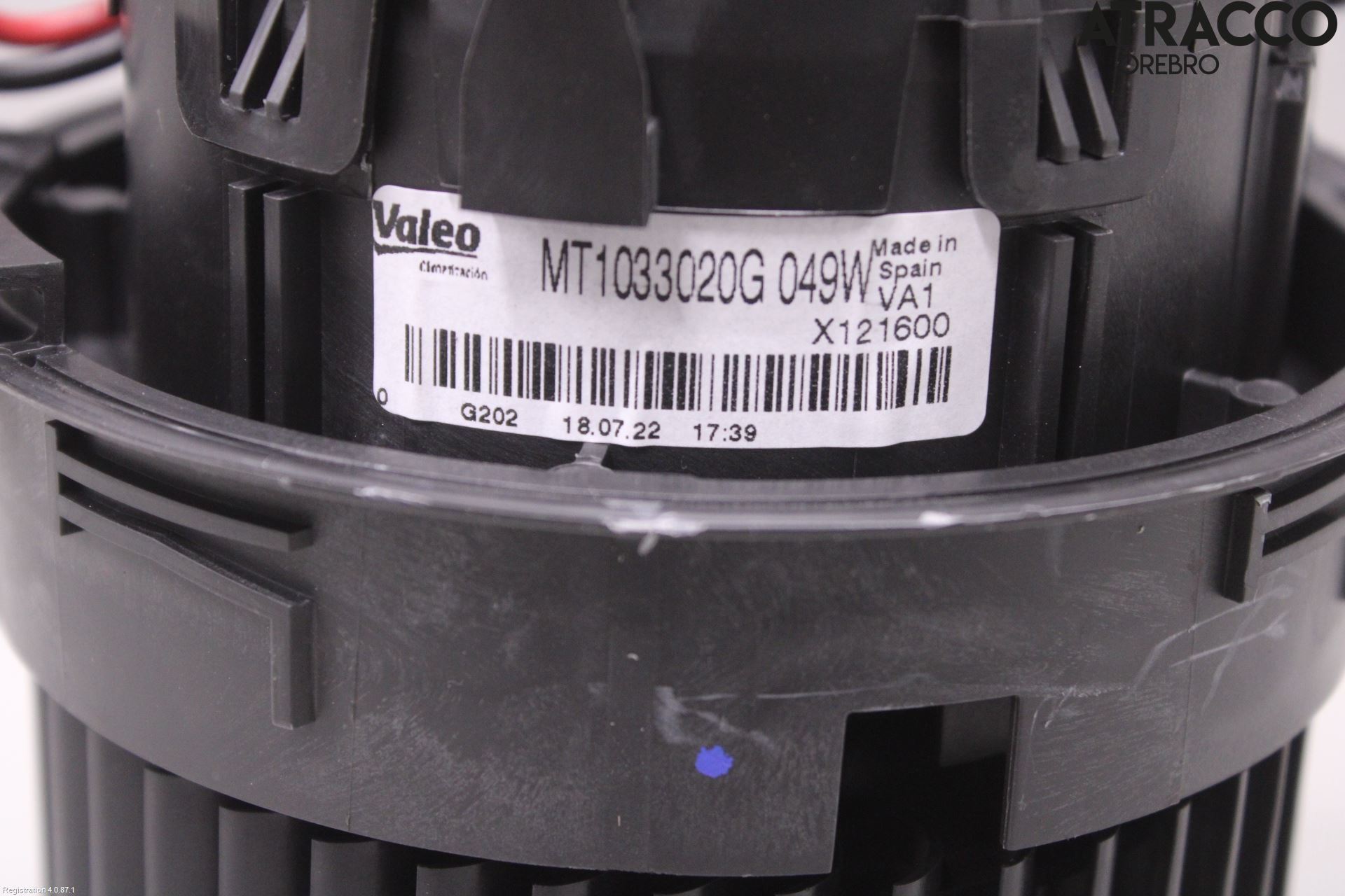 Nissan LEAF 18- Varme Ac Varmeapparatvifte