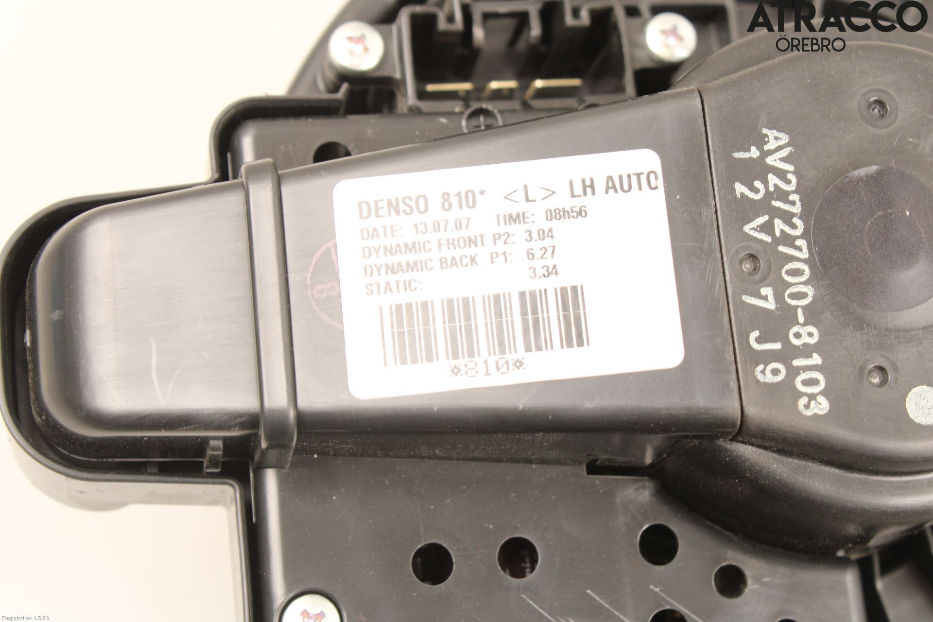 Toyota AURIS 07-09 Varme Ac Varmeapparatvifte