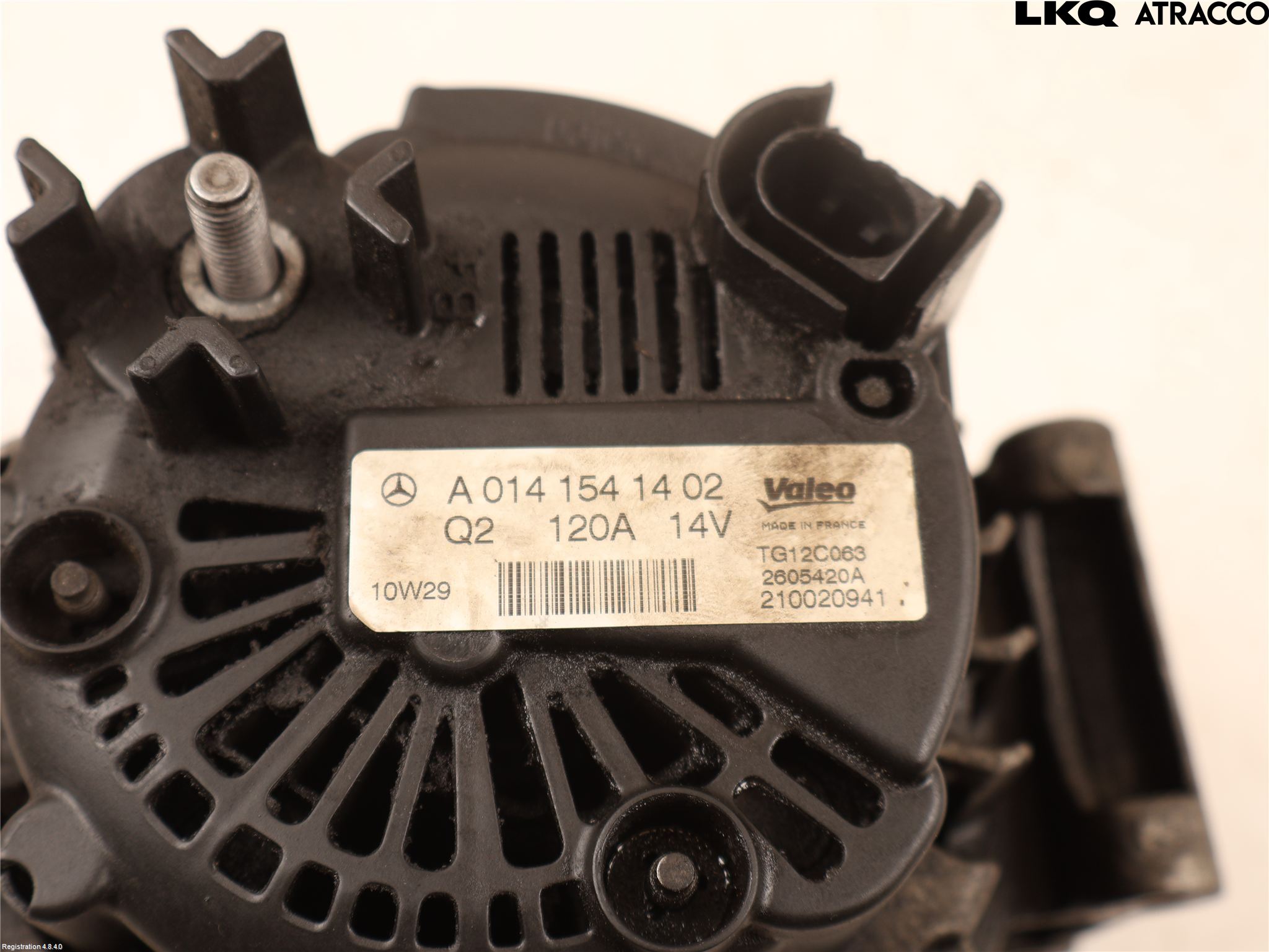 Mercedes-Benz MB C-KLASS (W204) 07-15 Dynamo