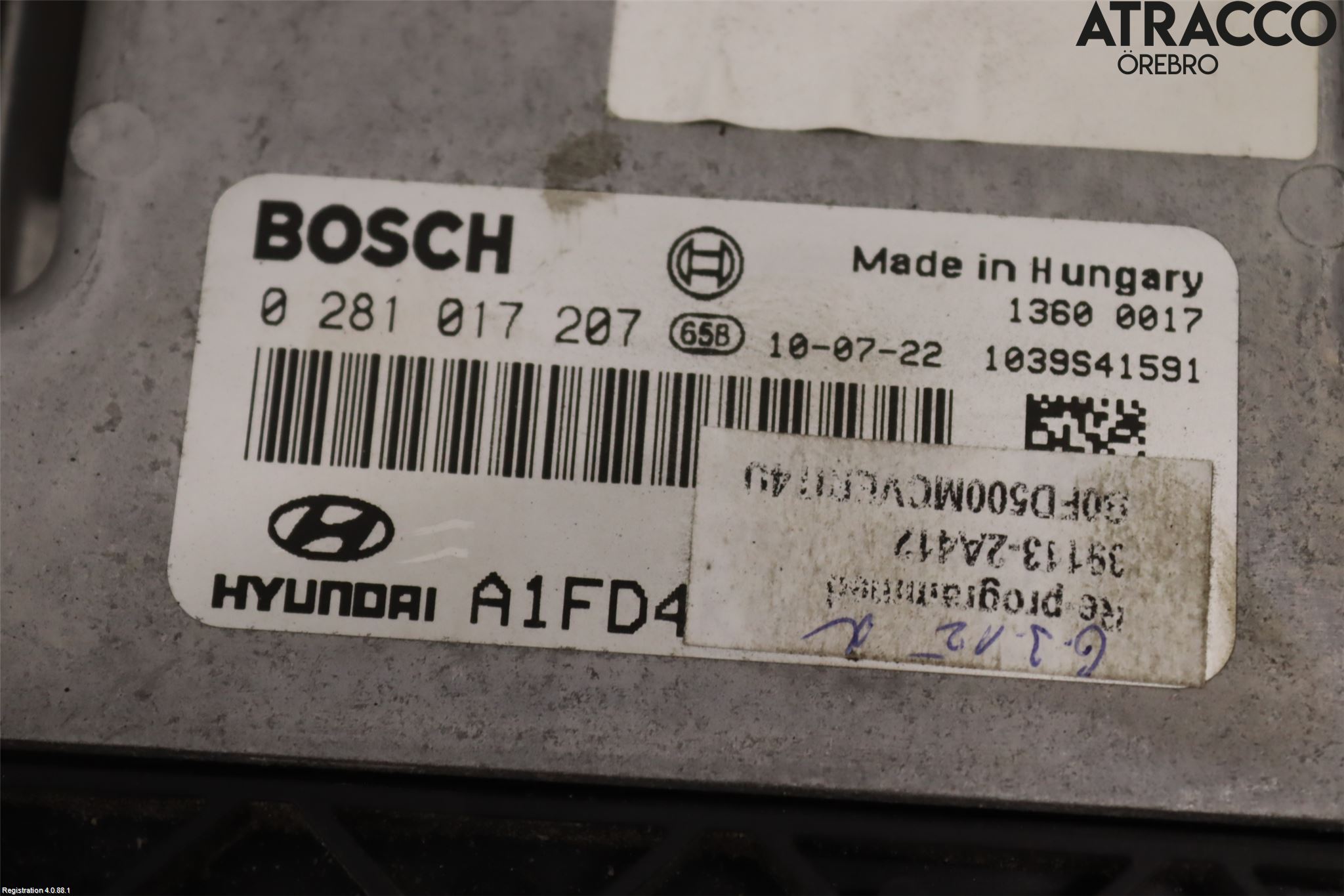 Hyundai i30 FD 07-12 Styreenhet Dieselpumpe