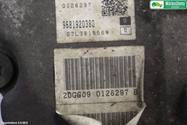 Citroen C5 08-17 Gearkasse Automat